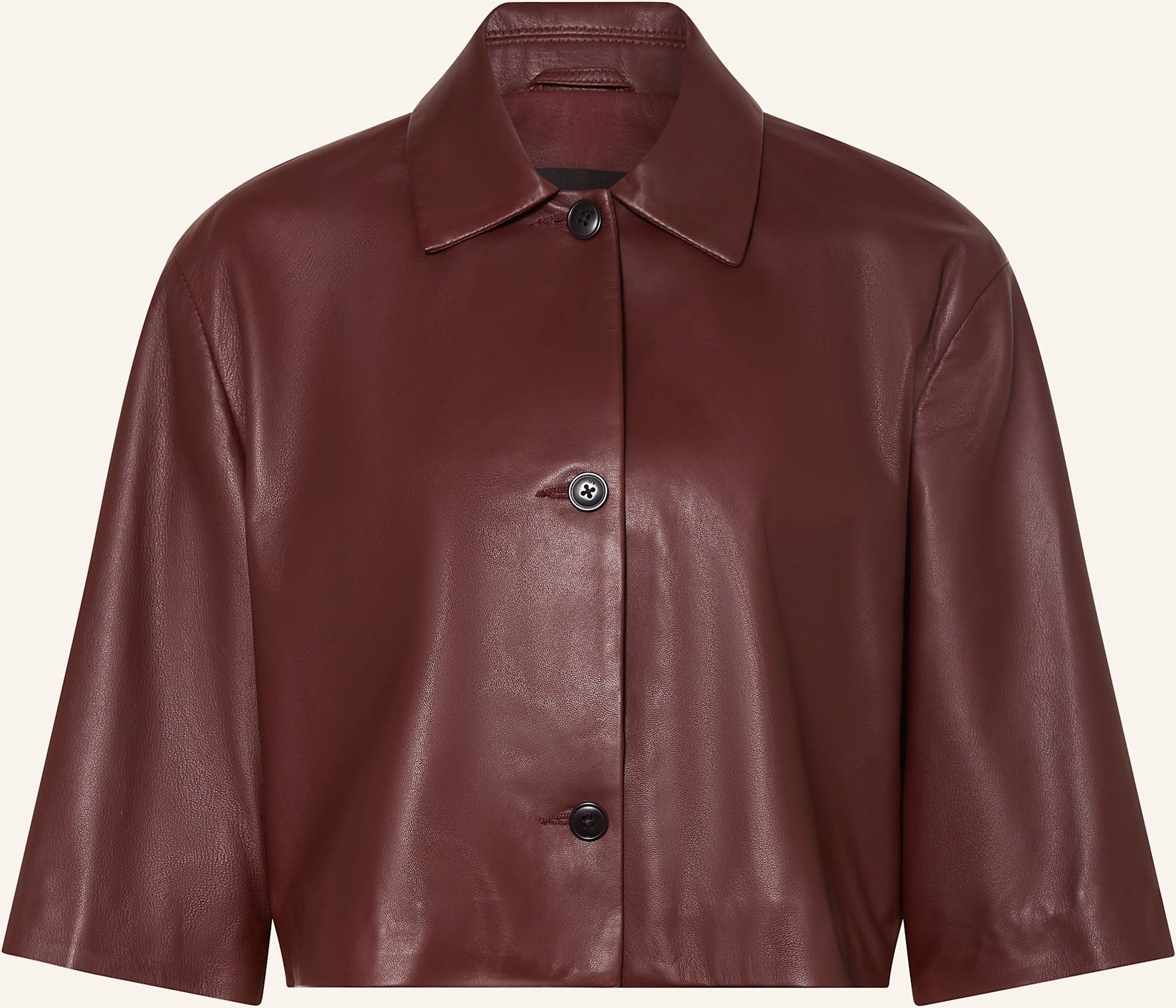 Studio Ar Lederjacke Hollis rot