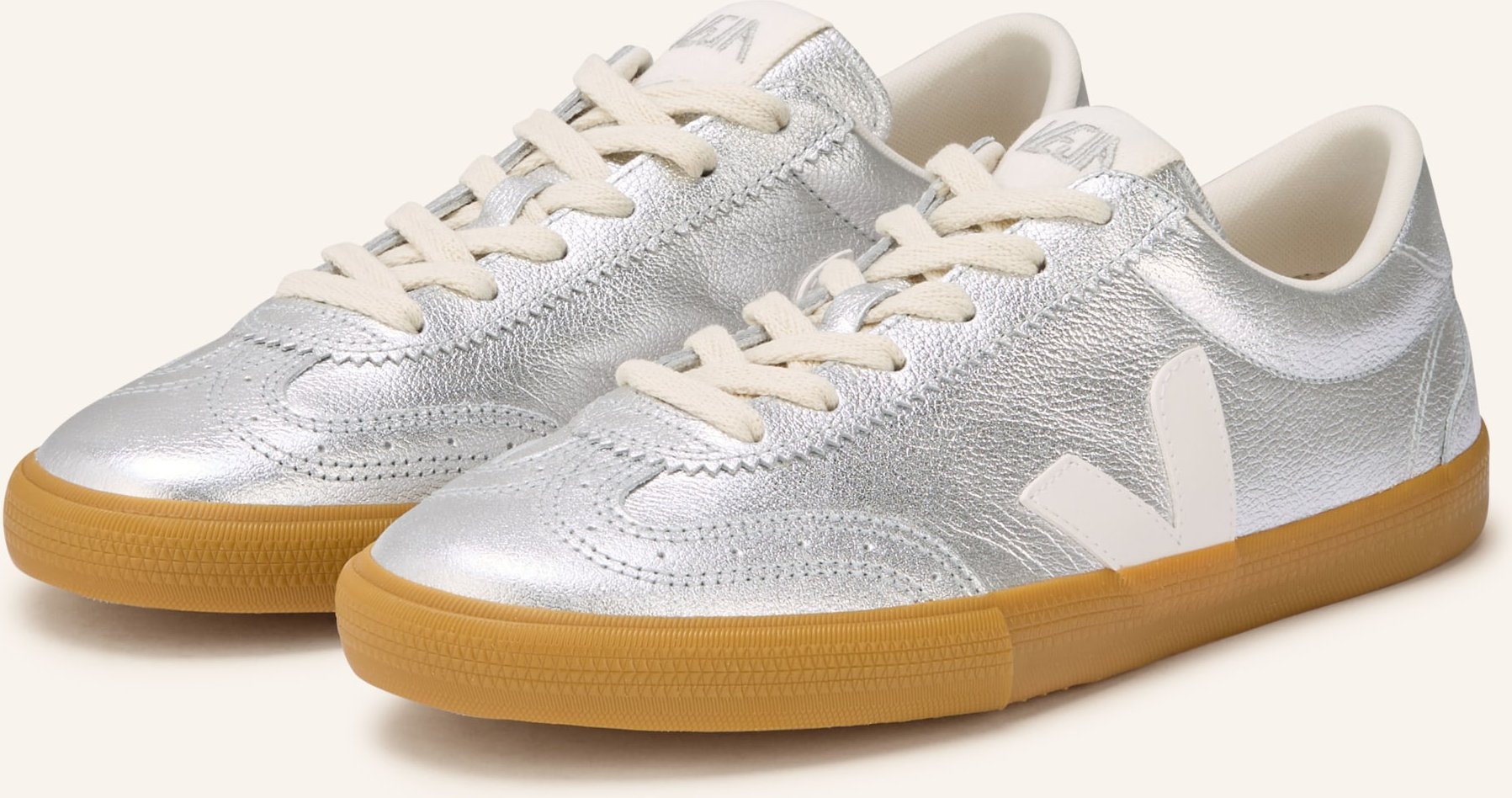 Veja Sneaker Volley silber