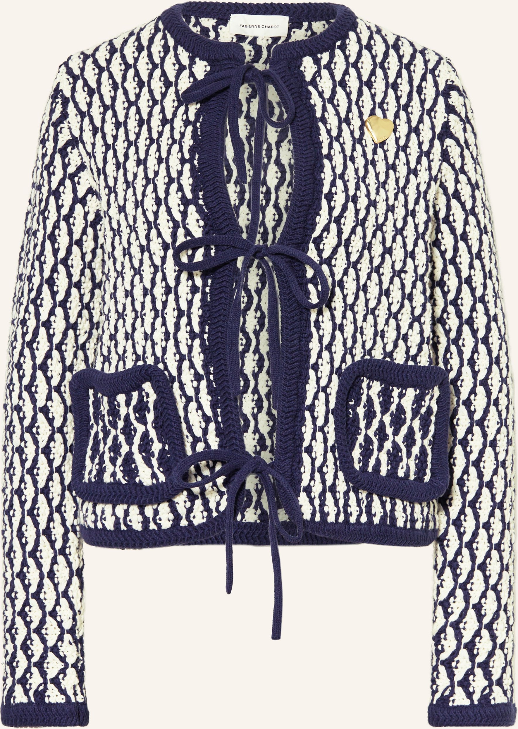 Fabienne Chapot Strickjacke Balou weiss