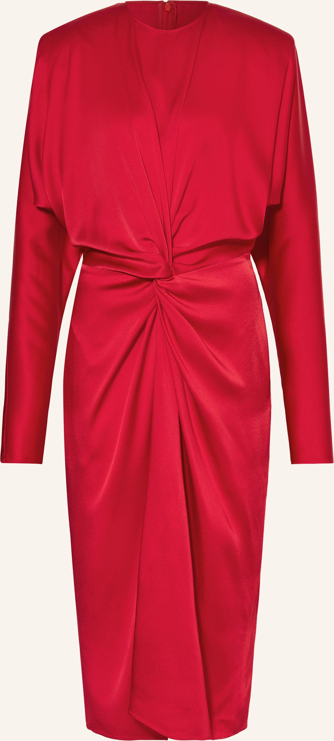 Thumbnail - Stella Mccartney Satinkleid rot
