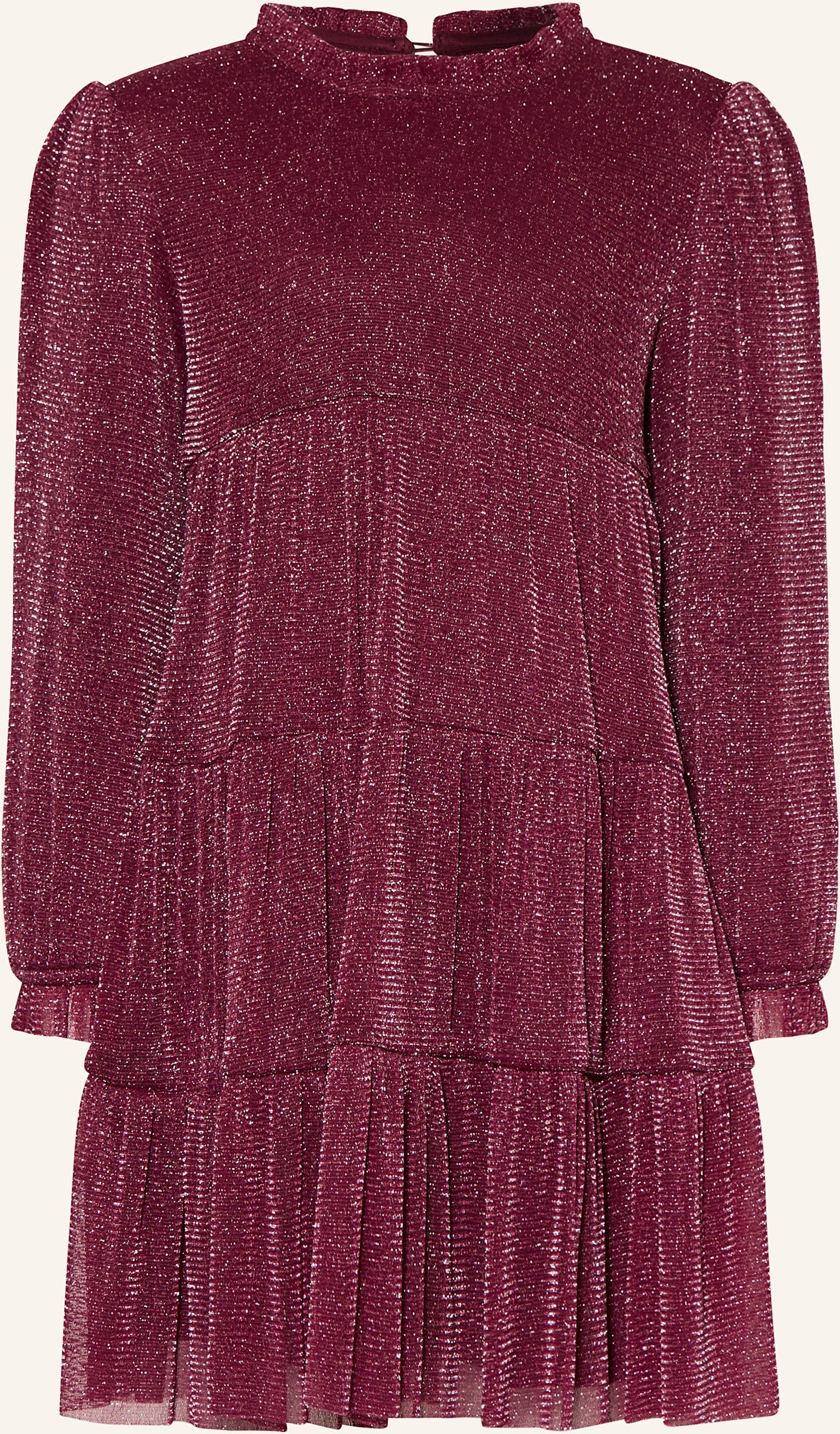 Thumbnail - S.Oliver Red Kleid Mit Glitzergarn rot