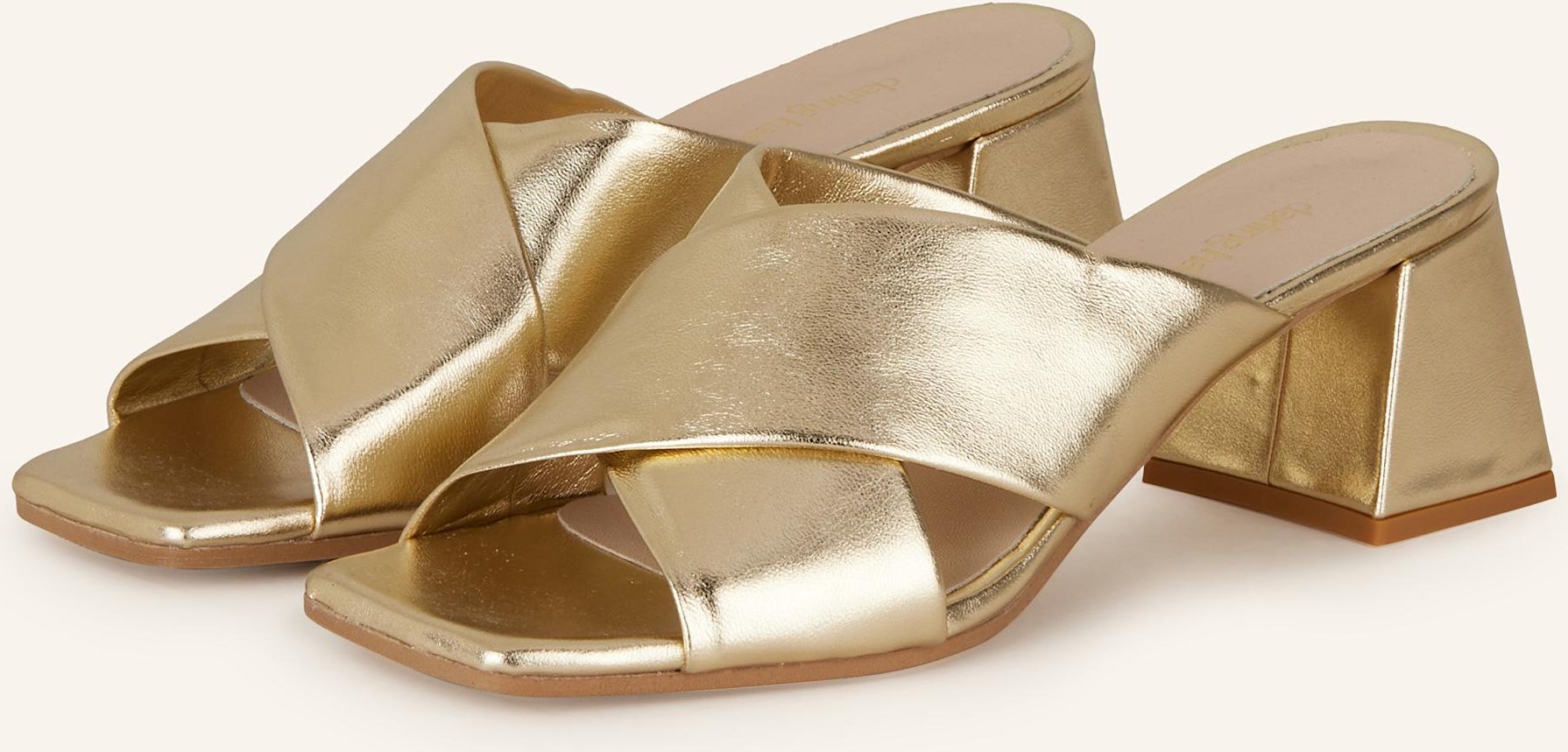 Thumbnail - Darling Harbour Mules gold