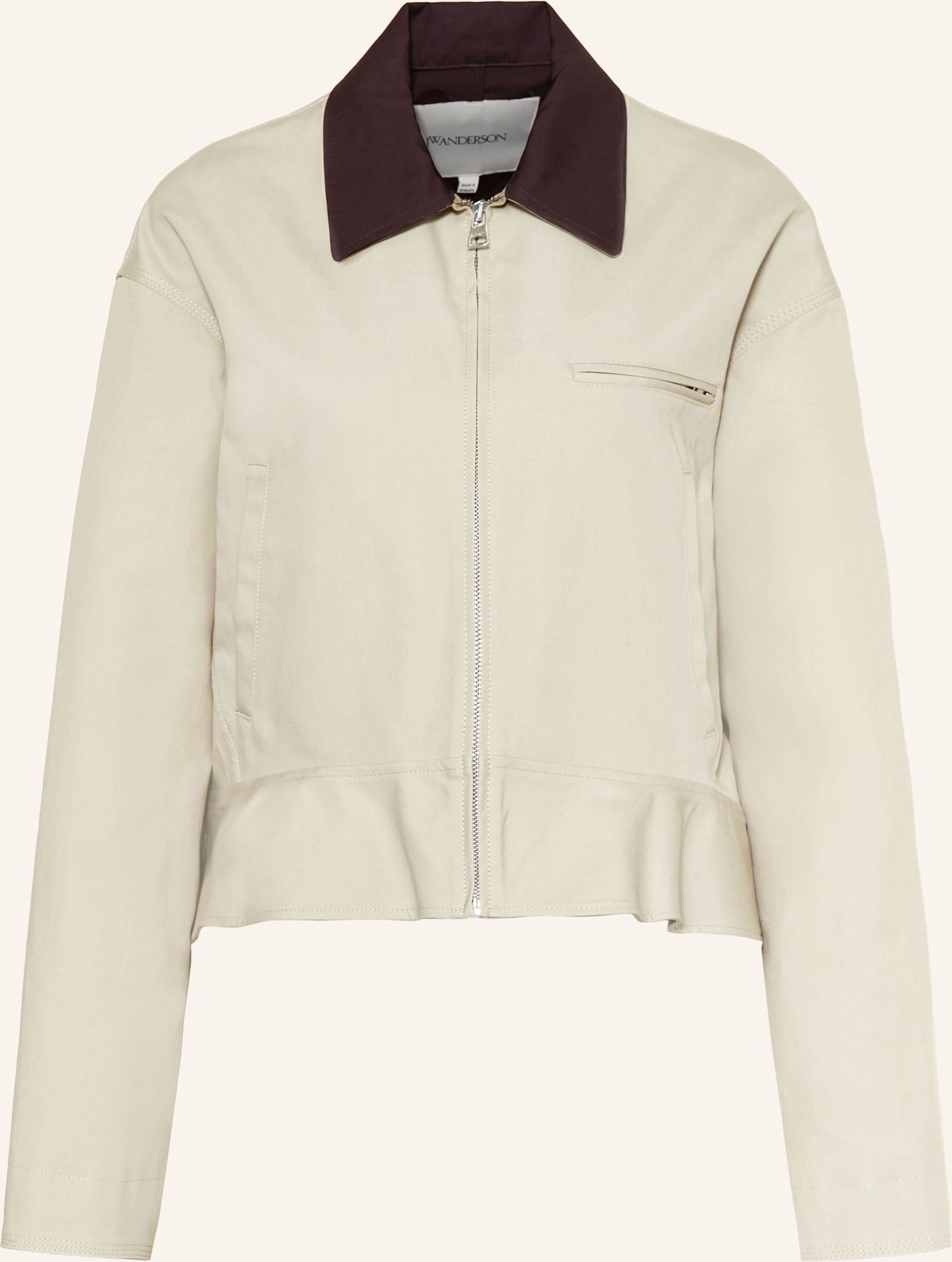 Jw Anderson Kastenjacke braun