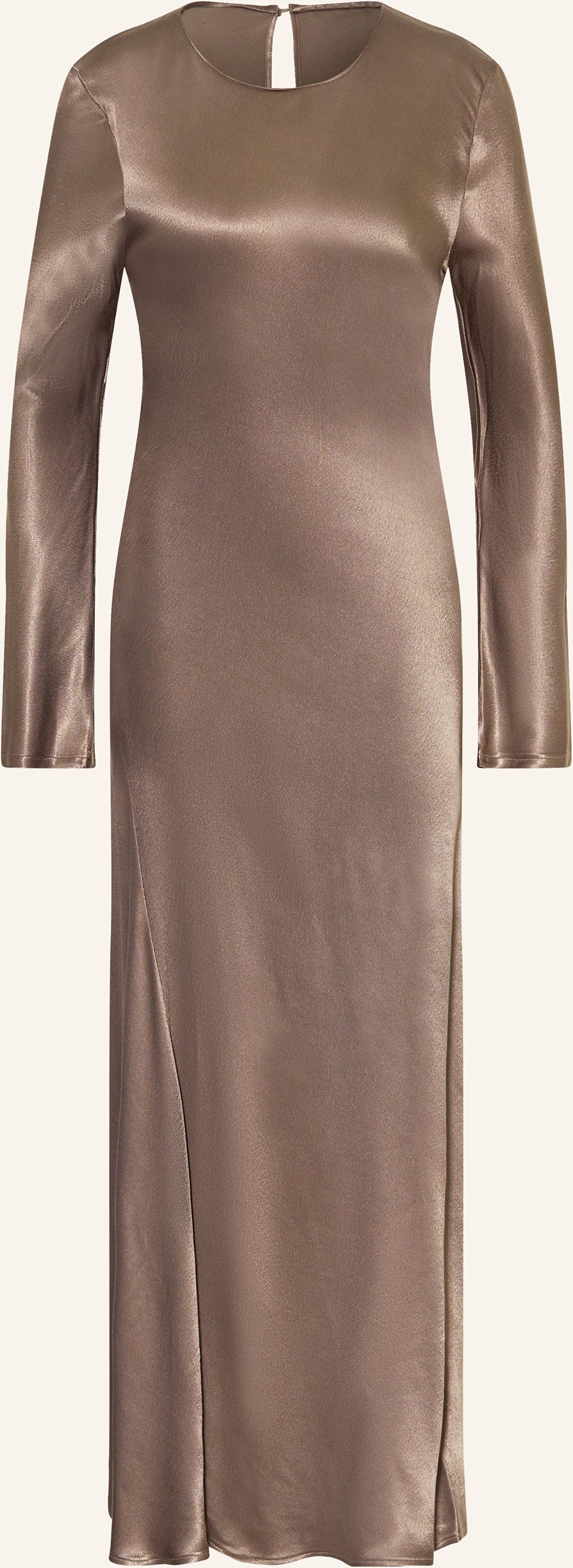 Eleh Satinkleid braun