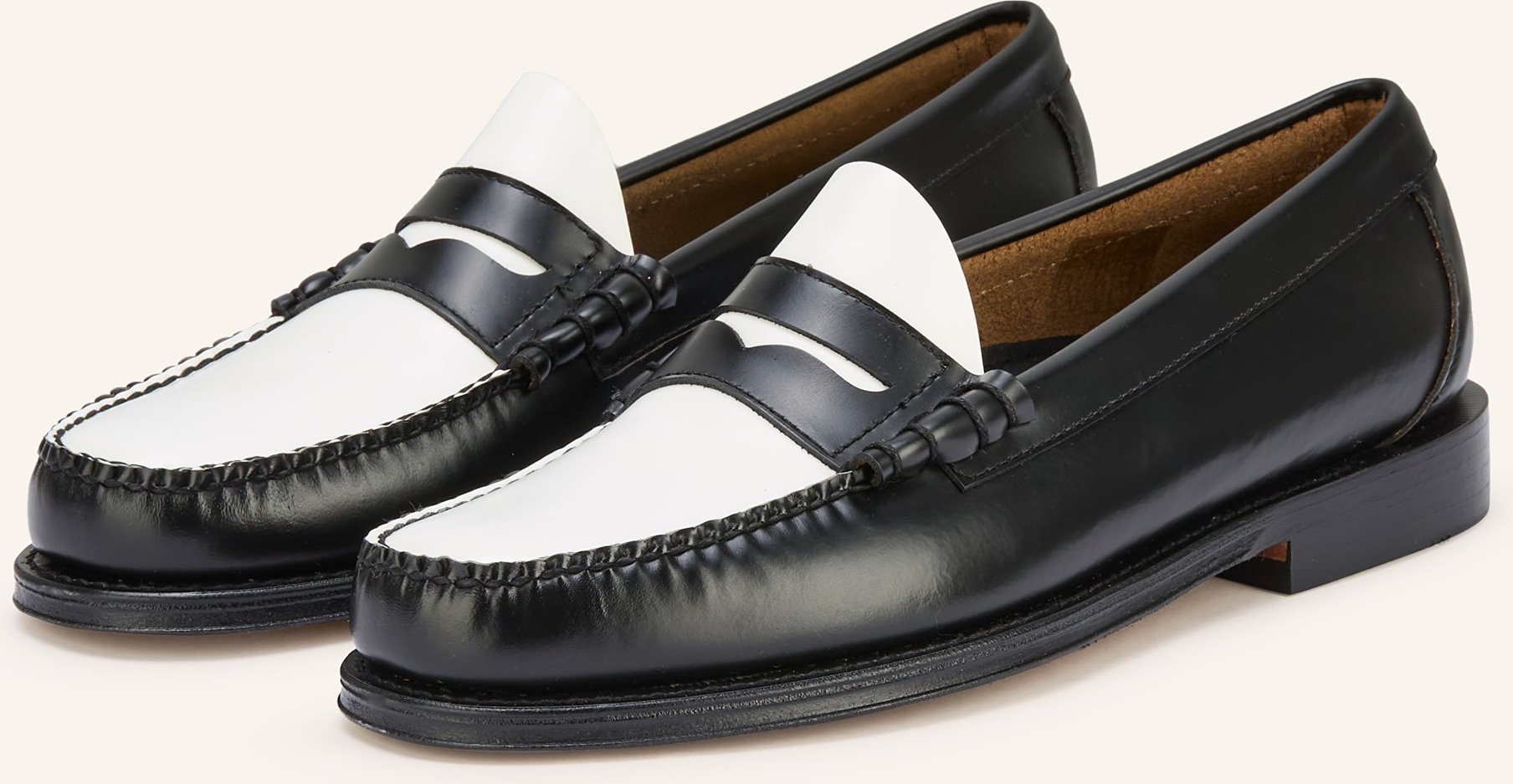 G.H.Bass Penny-Loafer Weejun Heritage schwarz