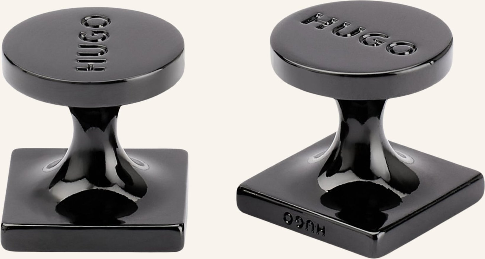 Hugo Manschettenknopf E-Totake-Cuf schwarz