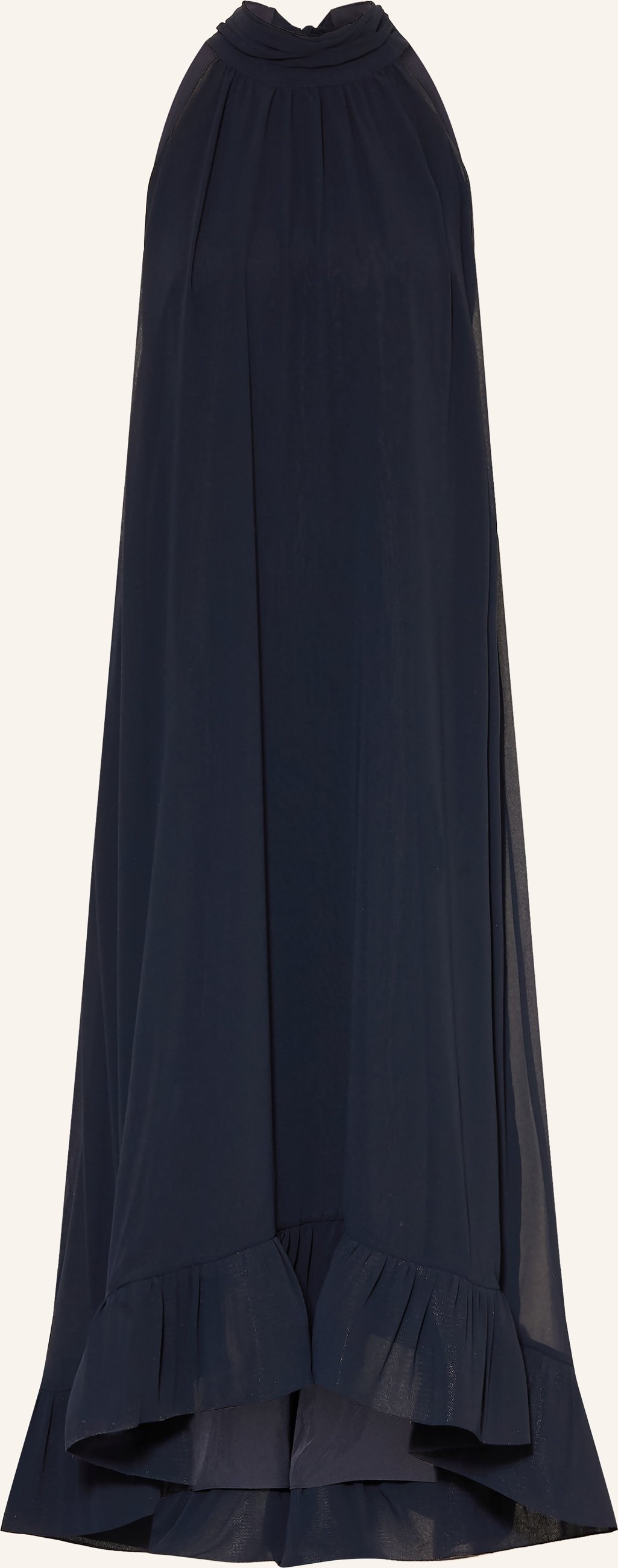 Apart Abendkleid Mit Volants blau