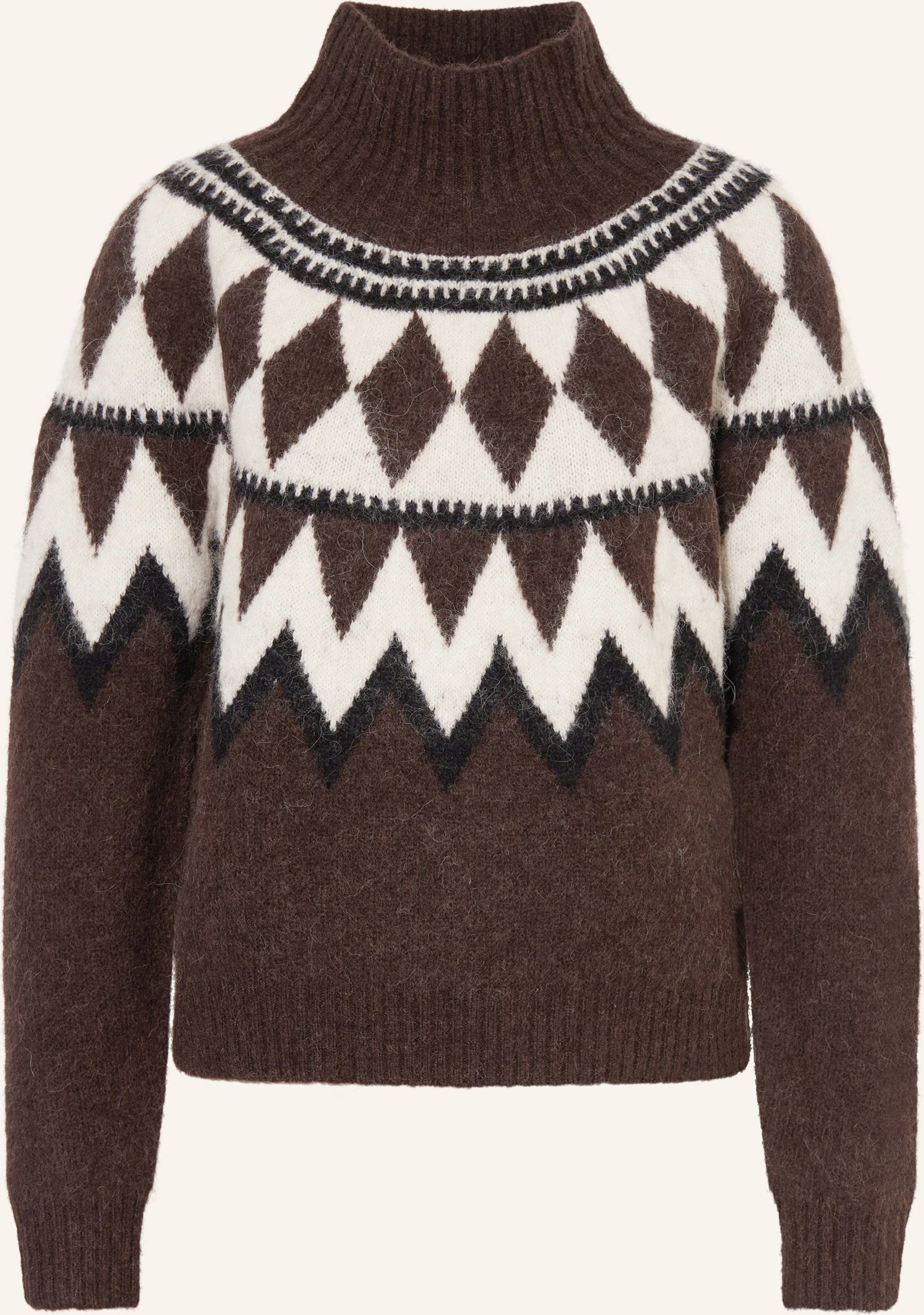 Allsaints Pullover Tara Mit Alpaka rot