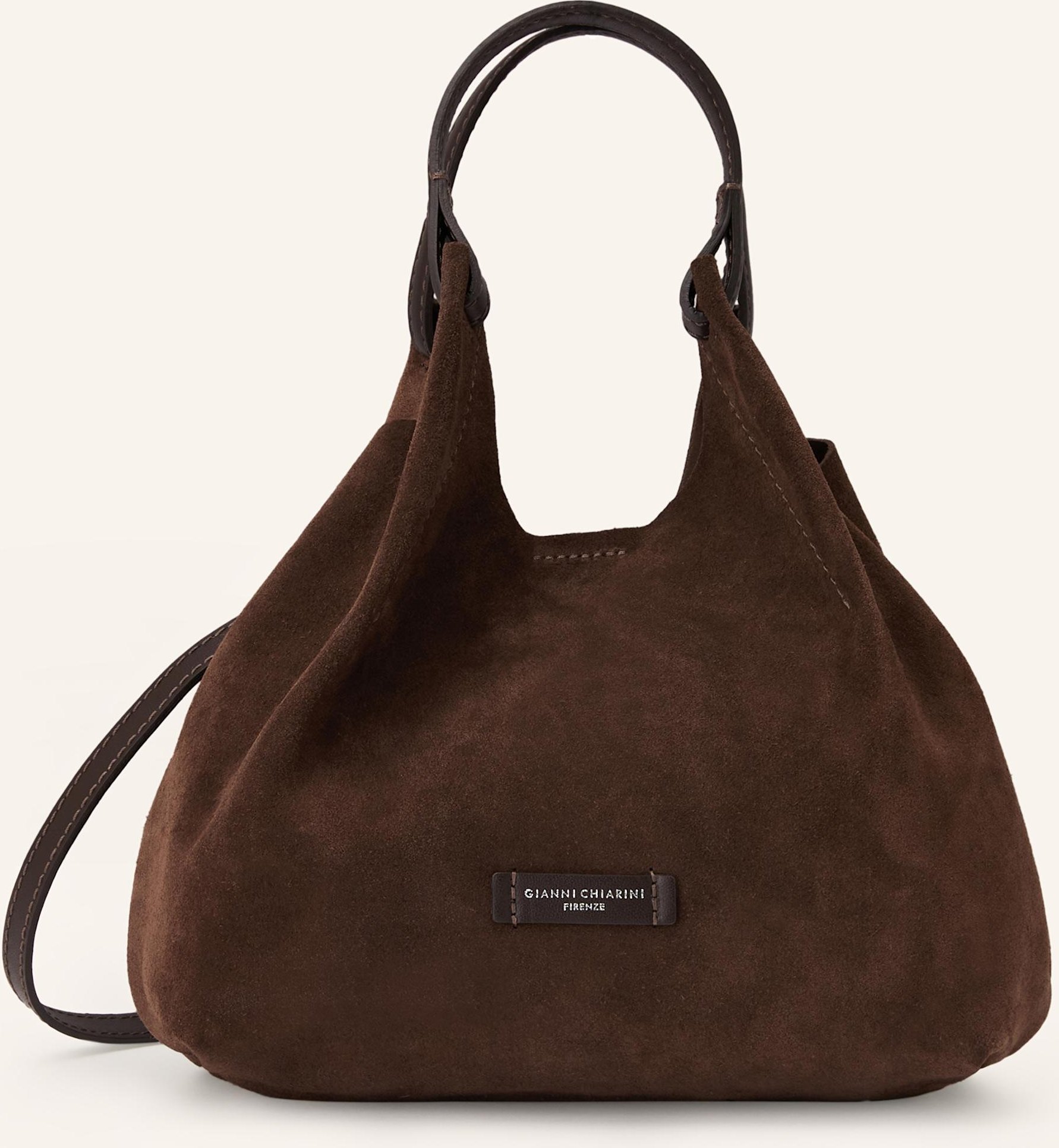 Gianni Chiarini Beuteltasche Dua Medium Mit Pouch braun