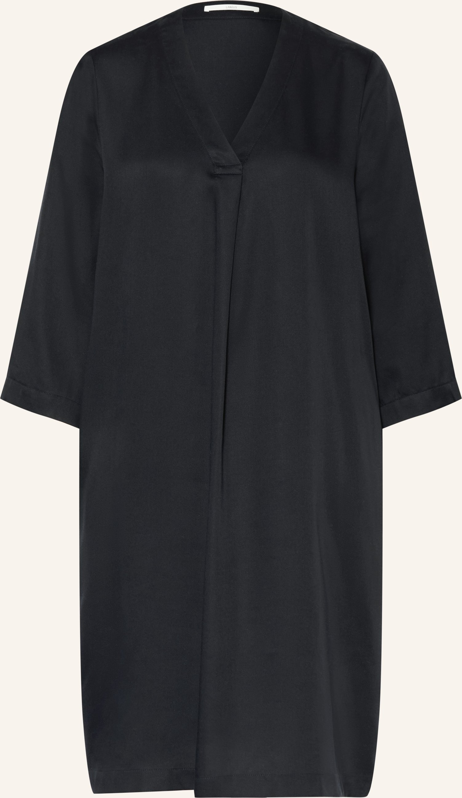 Lanius Kleid Mit 3/4-Arm blau