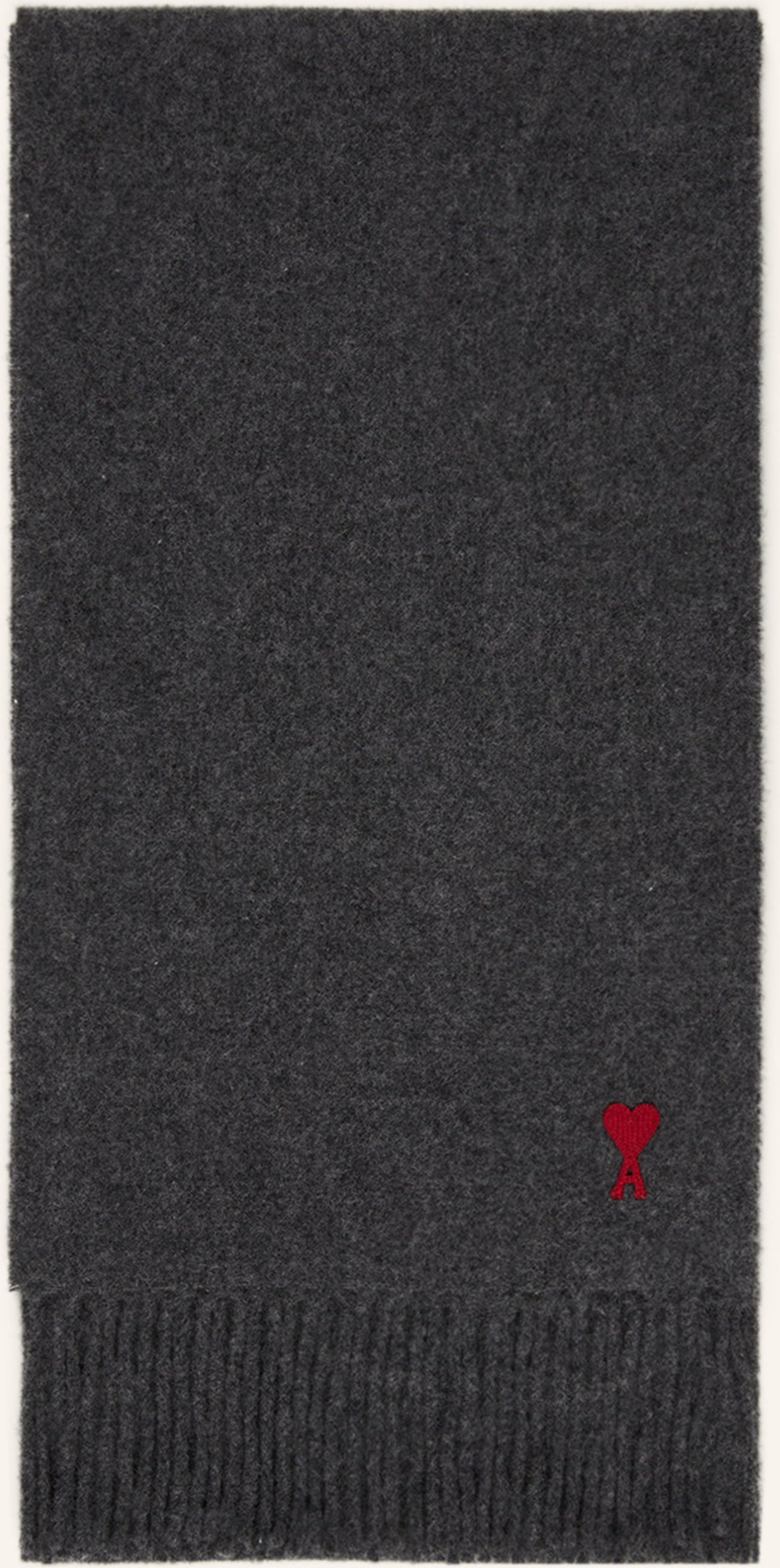 Ami Paris Schal grau