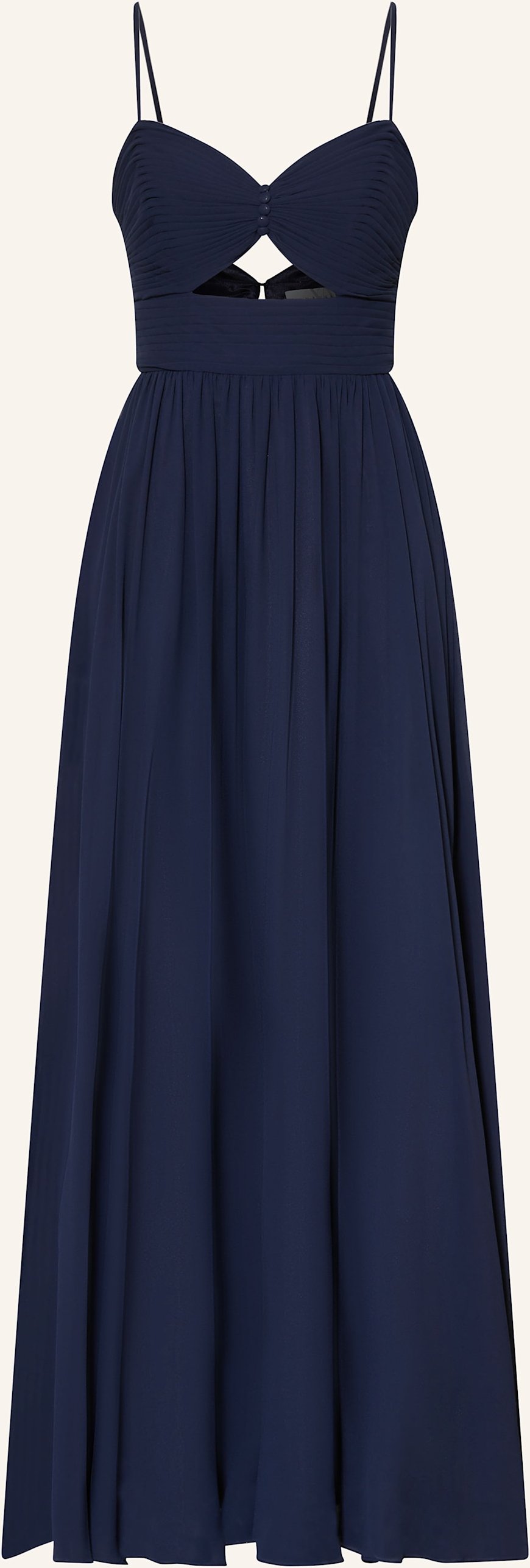 Hey Kyla Abendkleid Mit Plissees blau