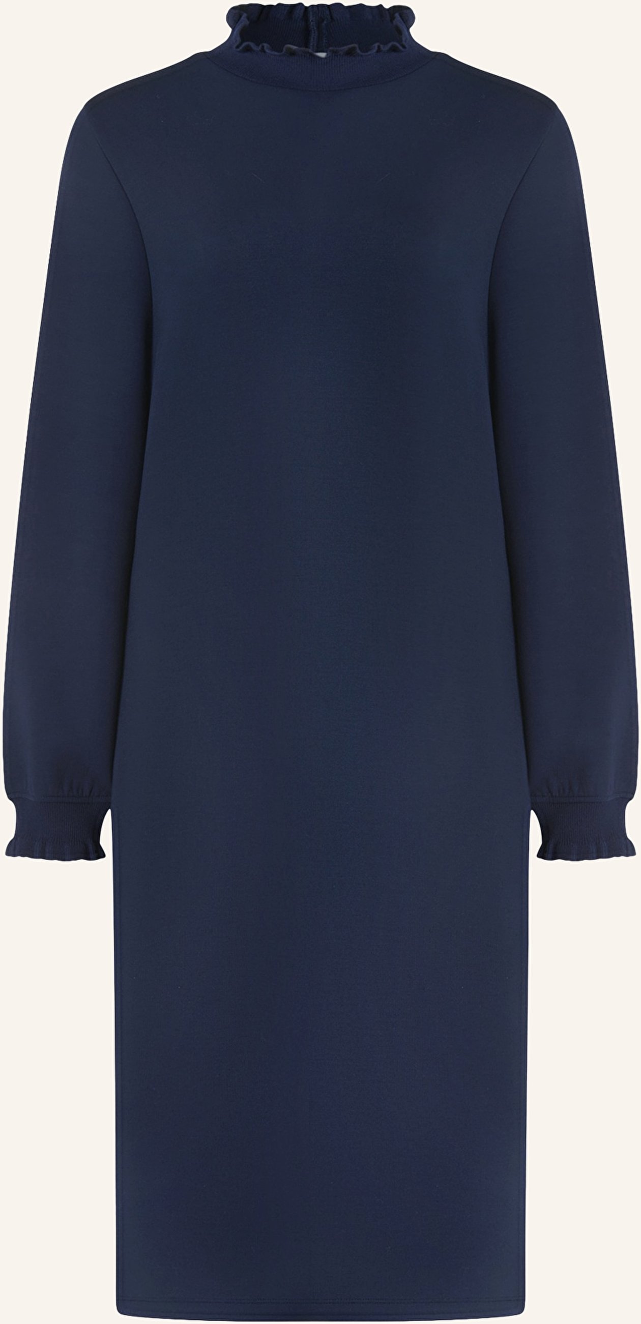 Cartoon Jerseykleid blau