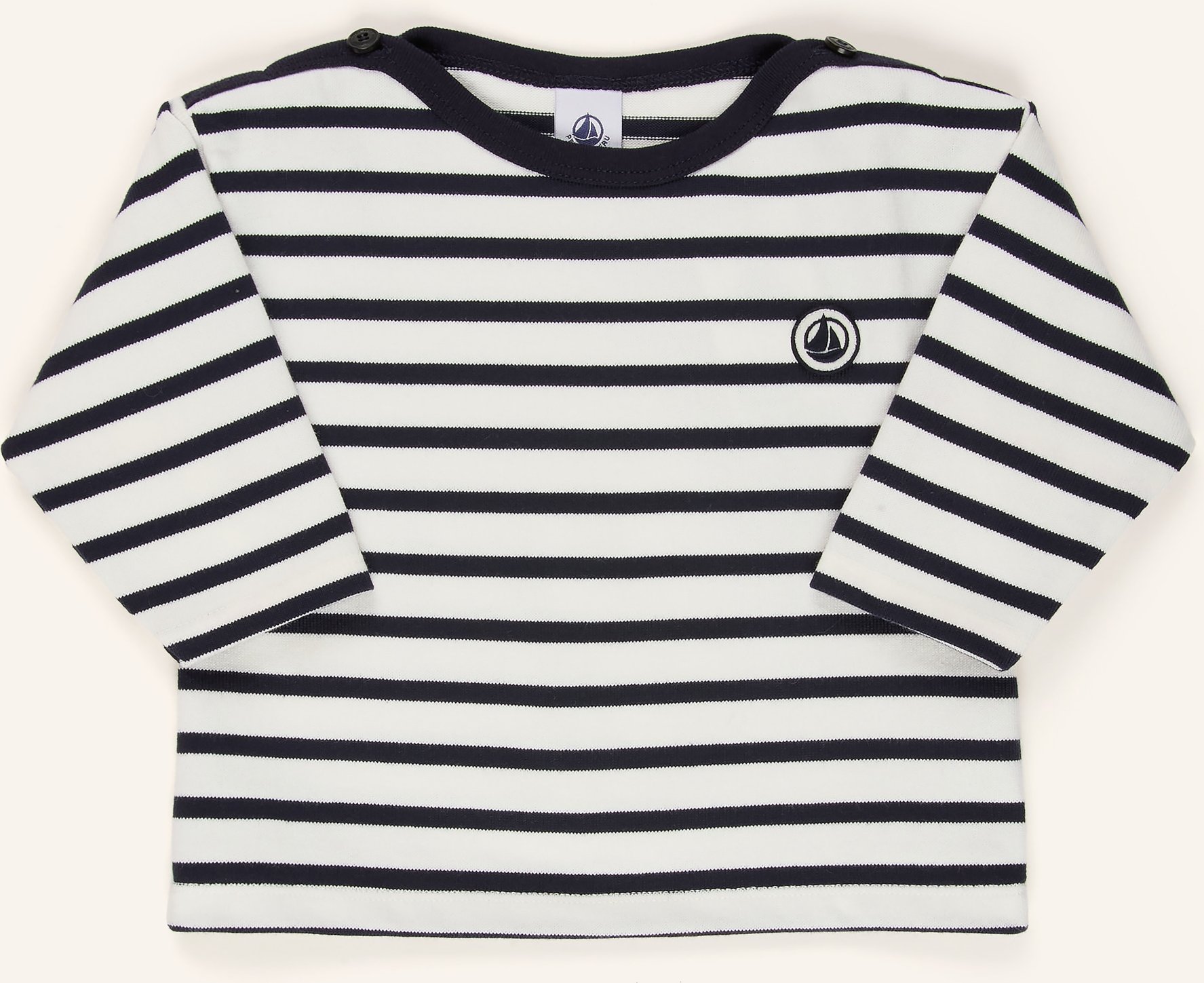 Petit Bateau Longsleeve weiss