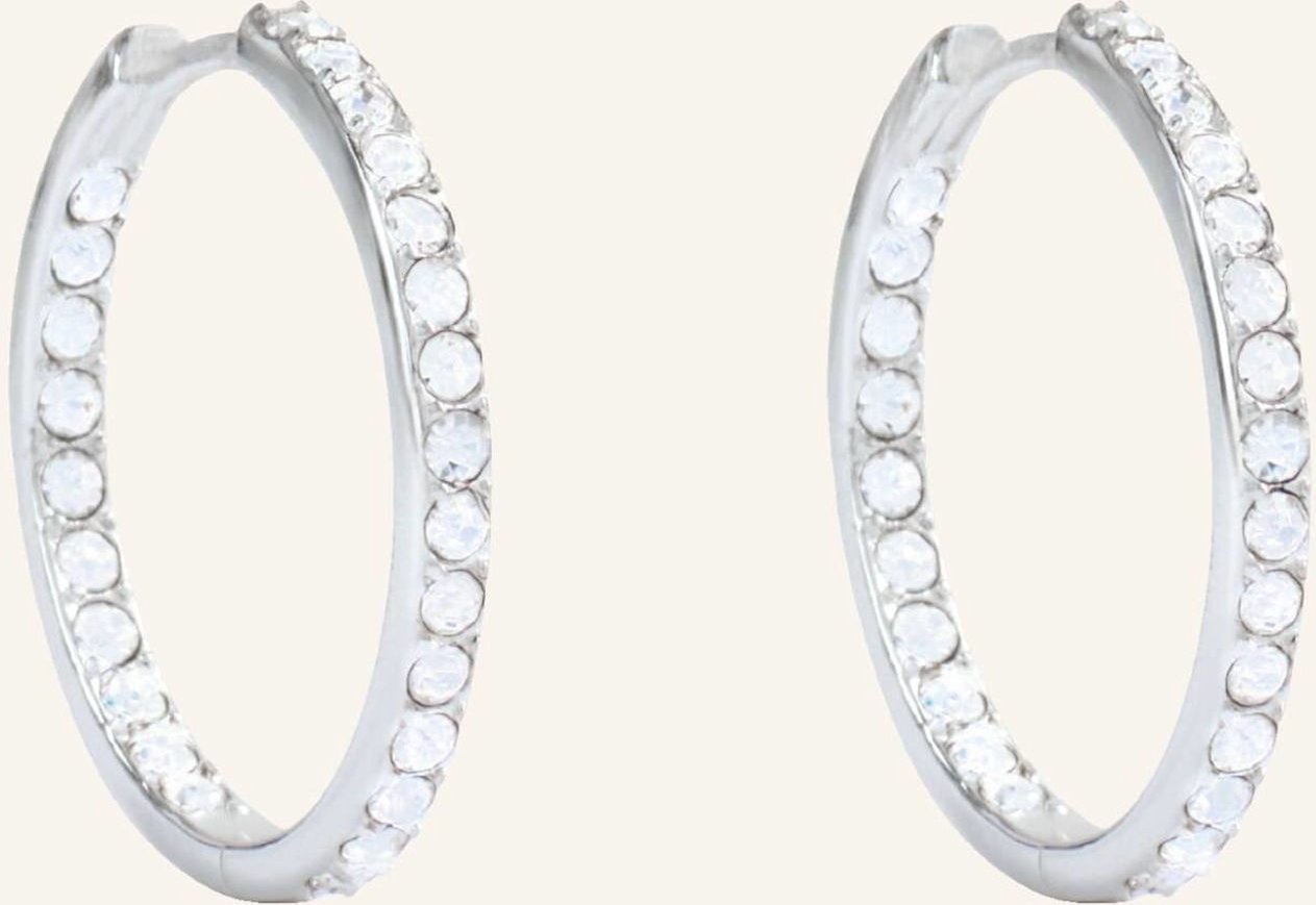 Pompidou Ohrringe Lillian Medium Pavé By Glambou silber