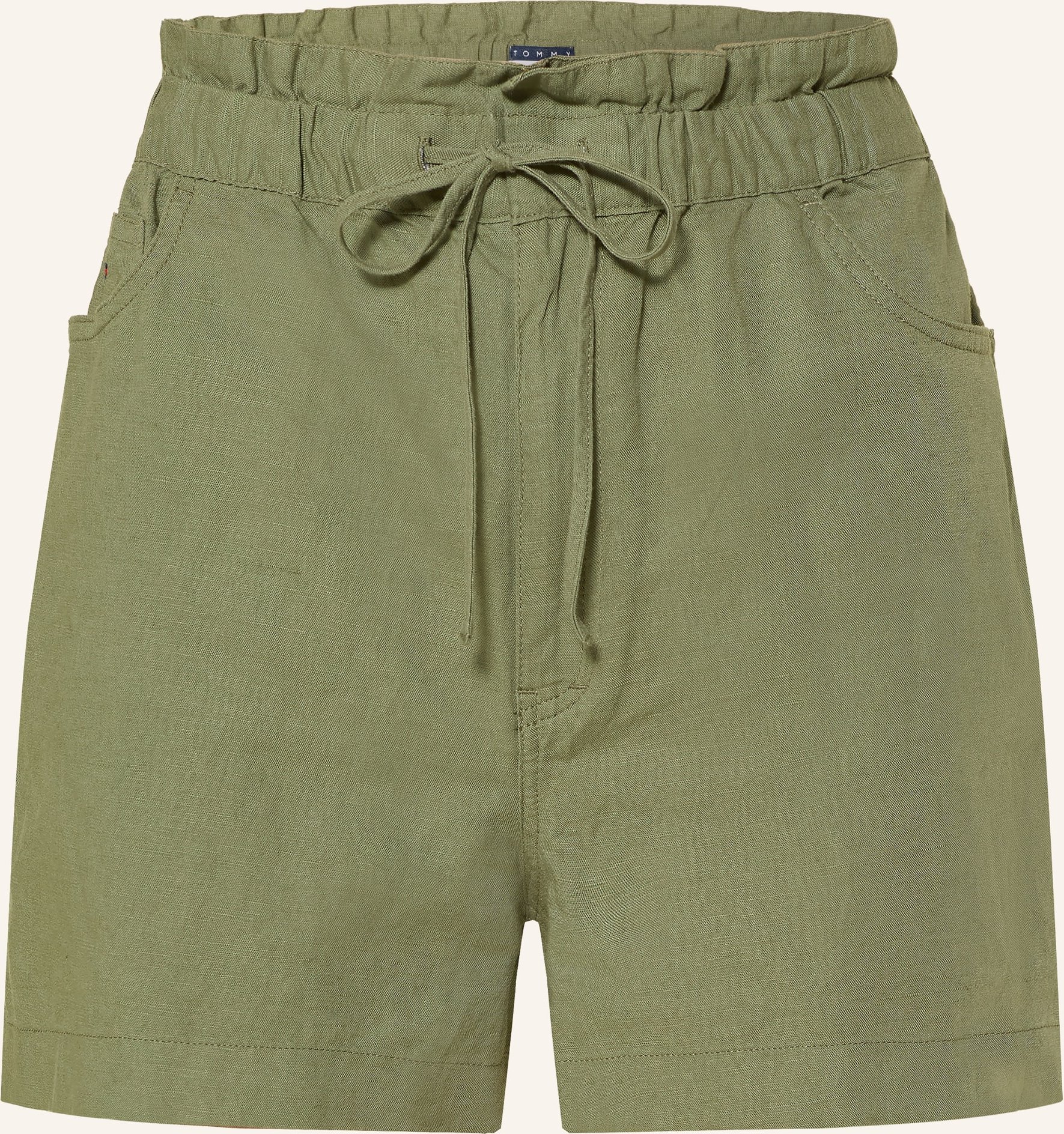 Tommy Jeans Shorts Mit Leinen gruen