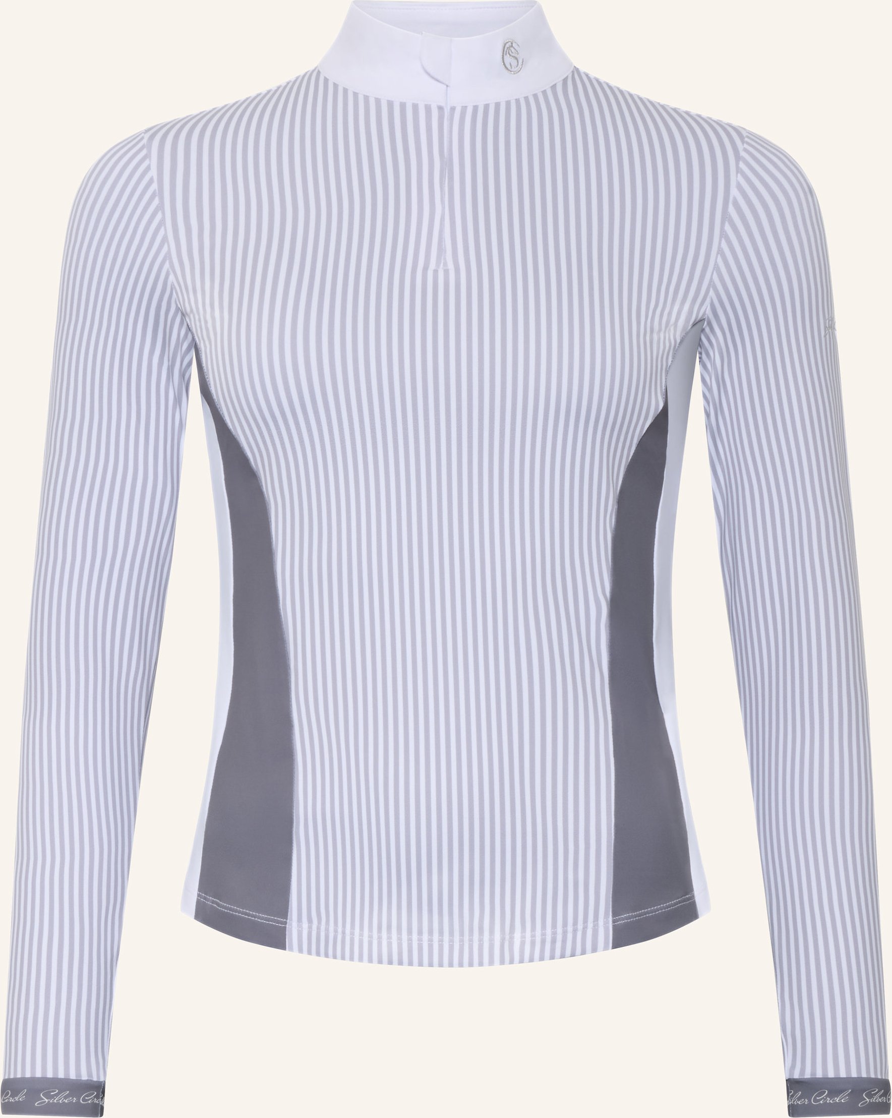 Silver Circle Turniershirt Chima grau