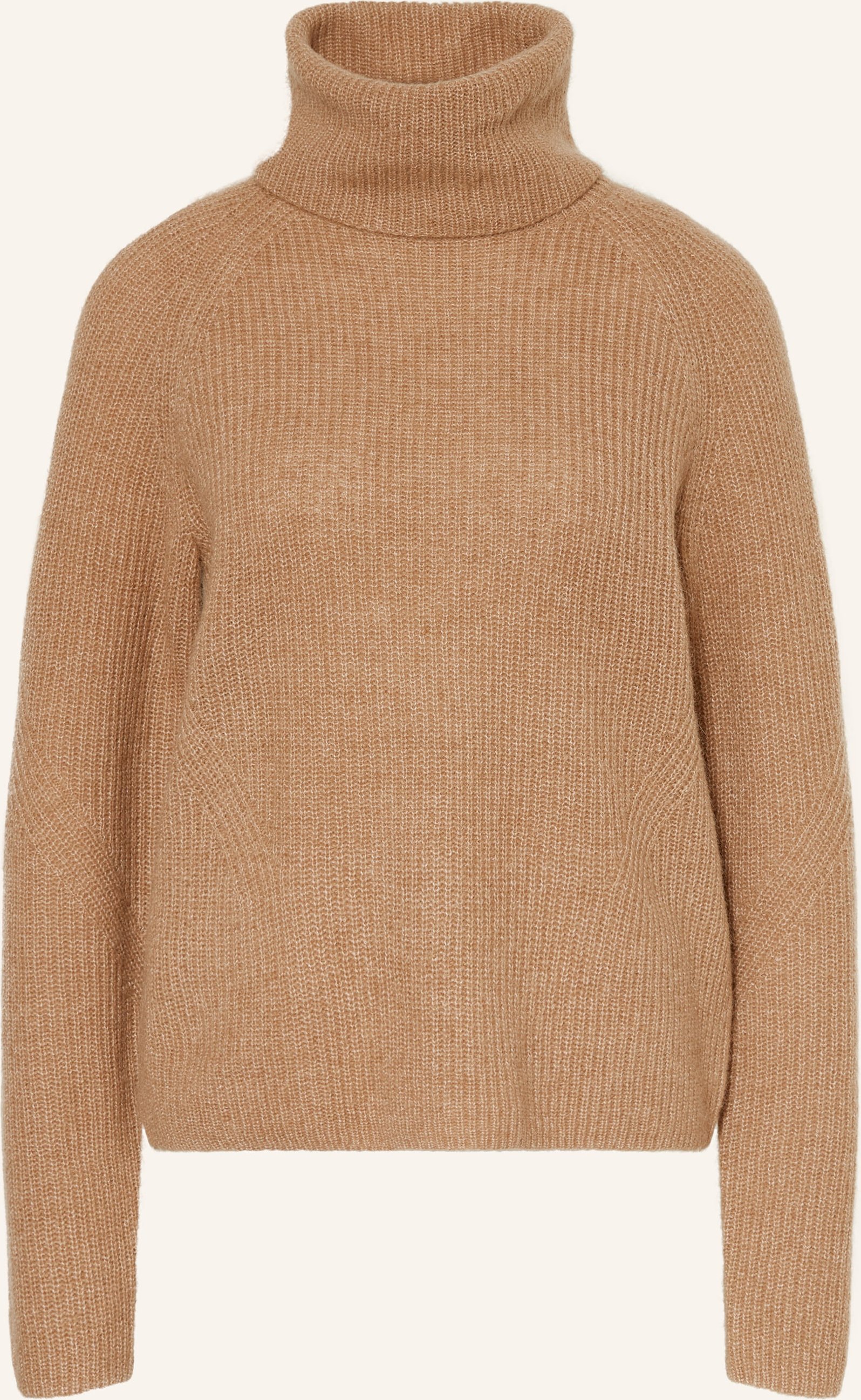 Boss Rollkragenpullover Falodina Mit Alpaka beige