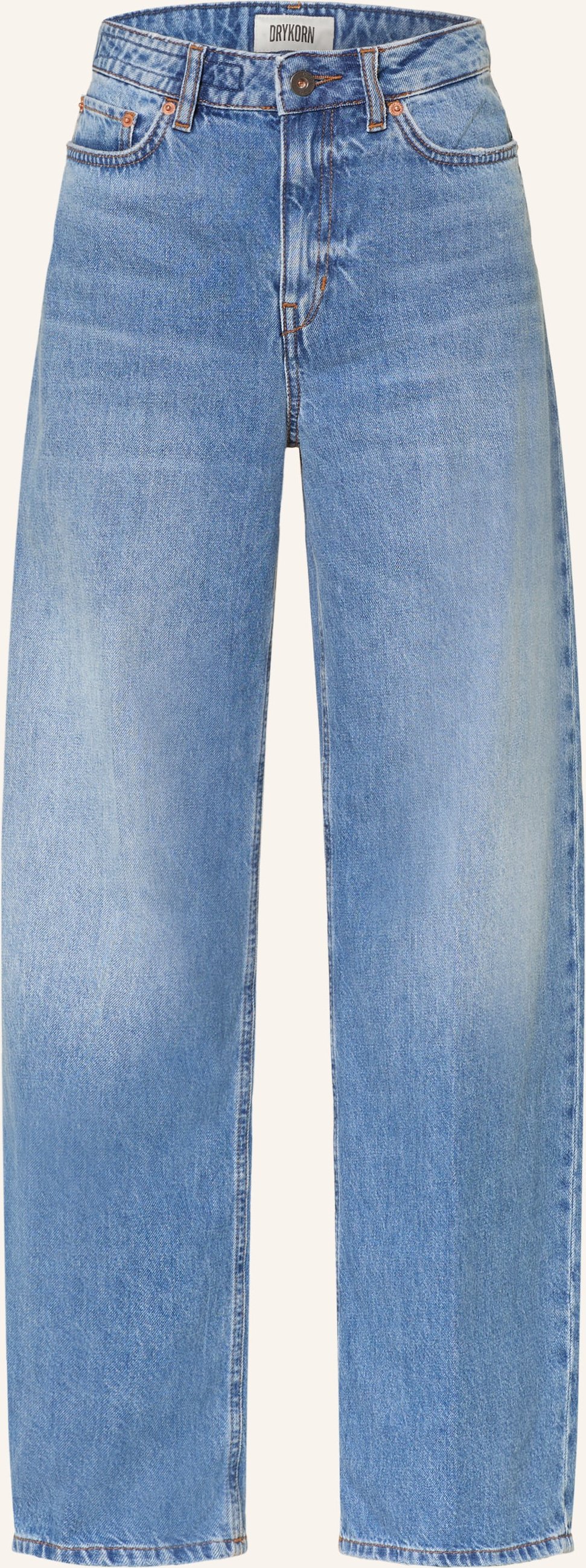 Drykorn Wide Leg Jeans Medley blau