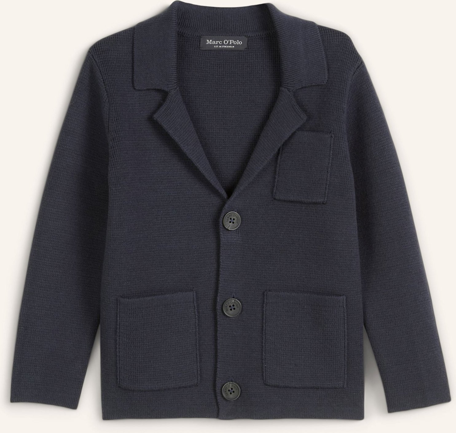 Marc O'polo Strickblazer blau