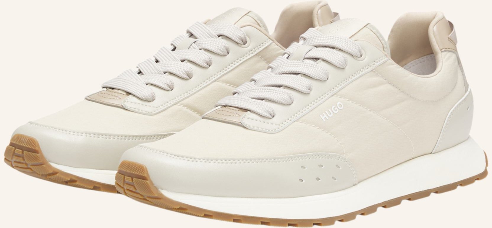 Hugo Sneaker Icelin_Runn_Nyptpu beige