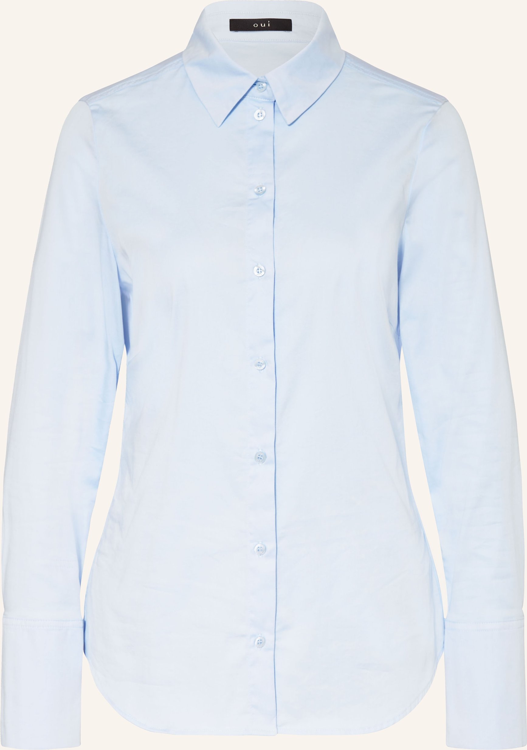 Oui Hemdbluse blau