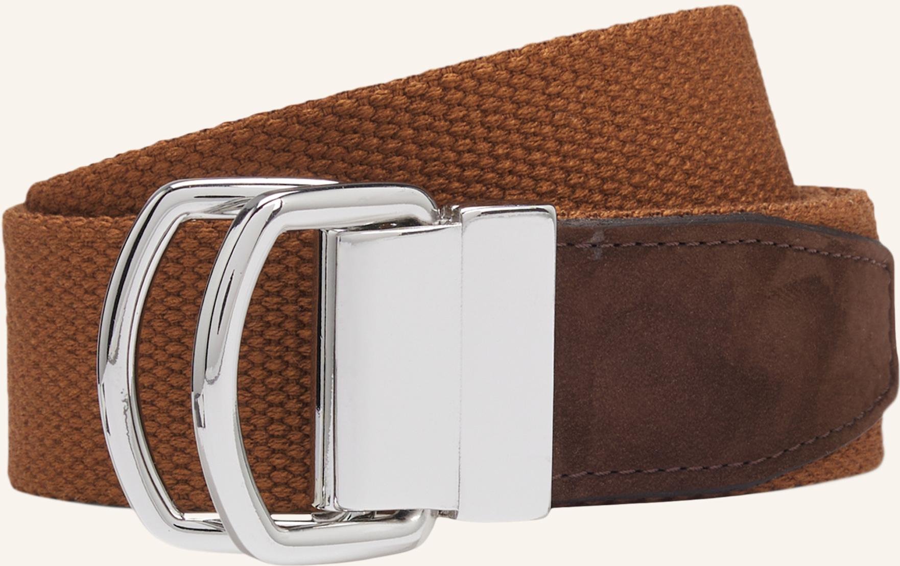 Boss Casual Gürtel Rouk-Tpnb_Sz35_Db braun