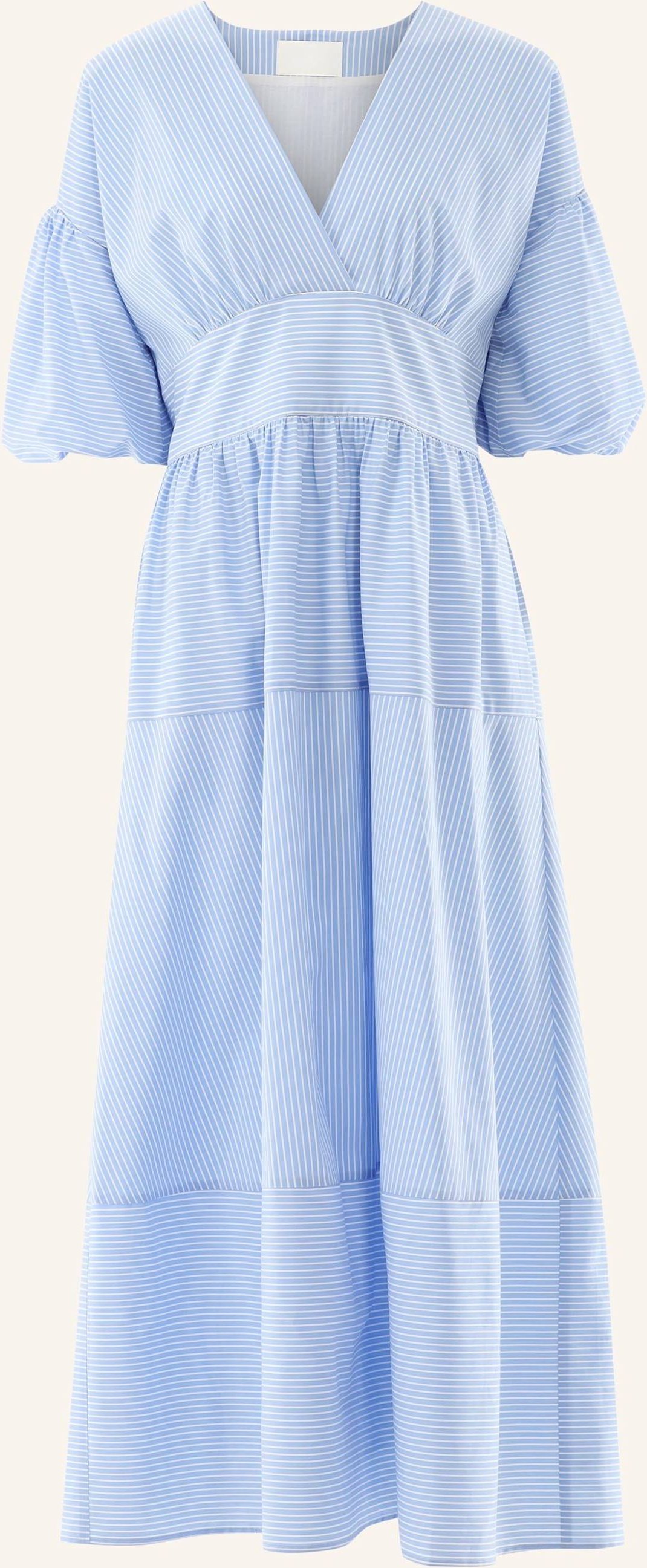 Van Laack Kleid Modern Fit blau