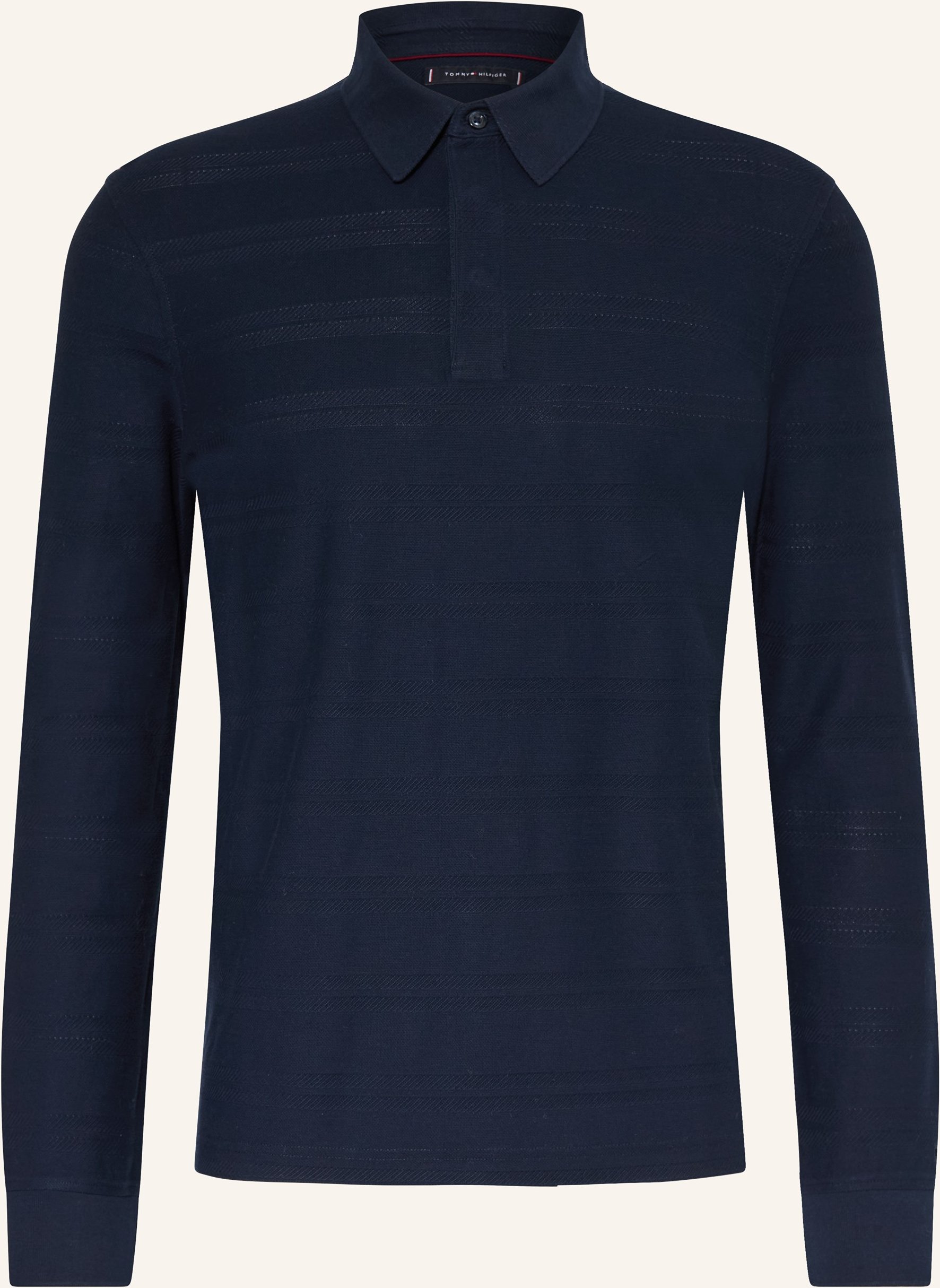 Tommy Hilfiger Jersey-Poloshirt Regular Fit blau