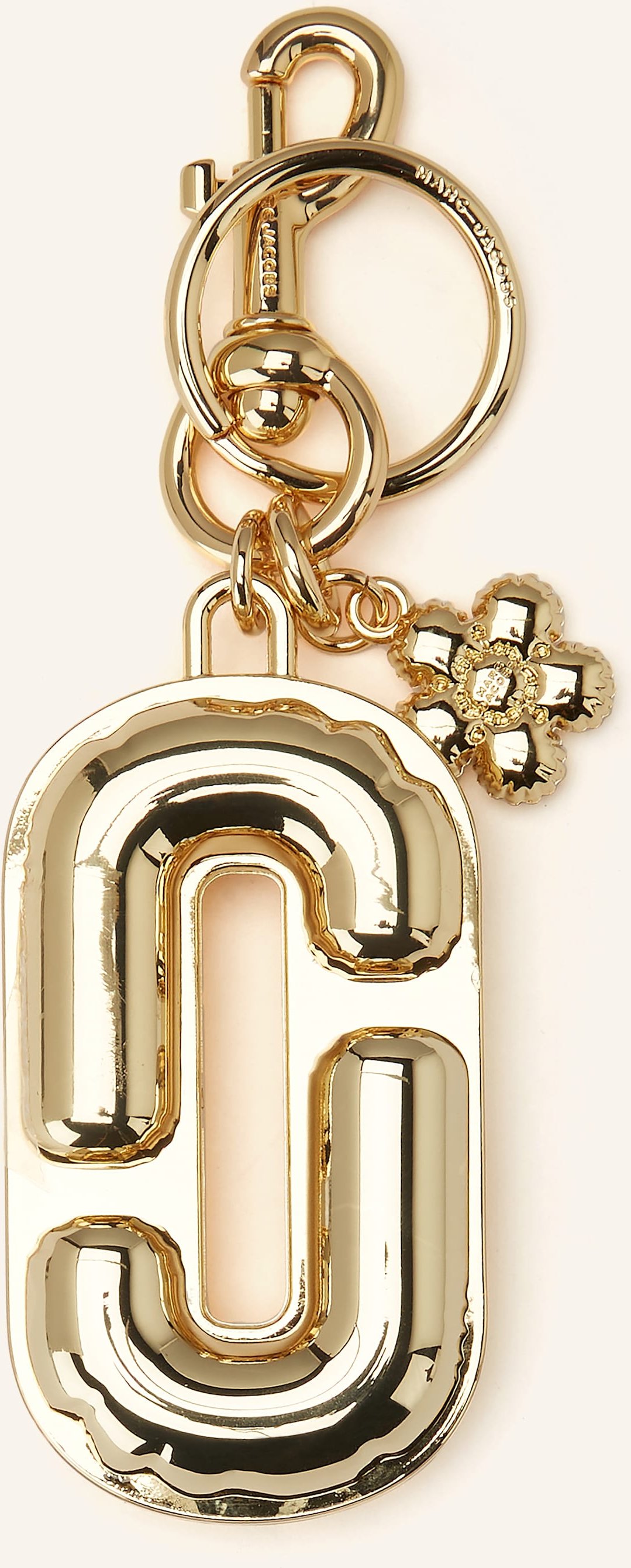 Thumbnail - Marc Jacobs Taschenanhänger The J Marc Balloon Bag Charm gold