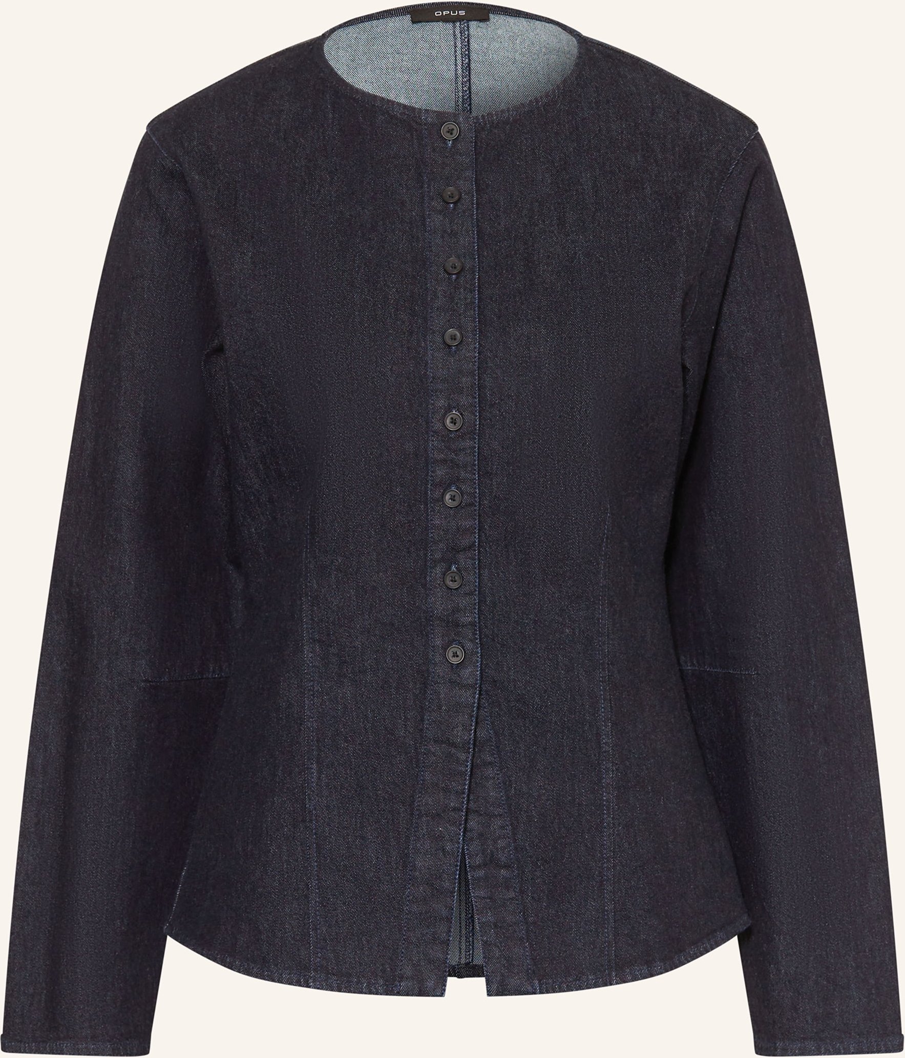 Thumbnail - Opus Jeansbluse Fartis blau