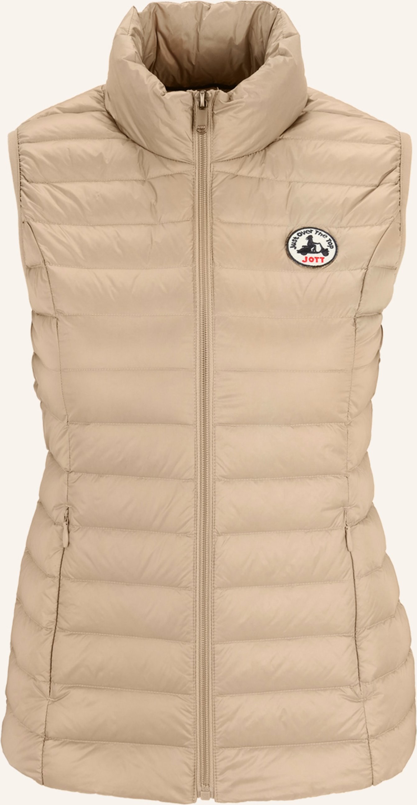 Jott Lightweight-Daunenweste Seda beige