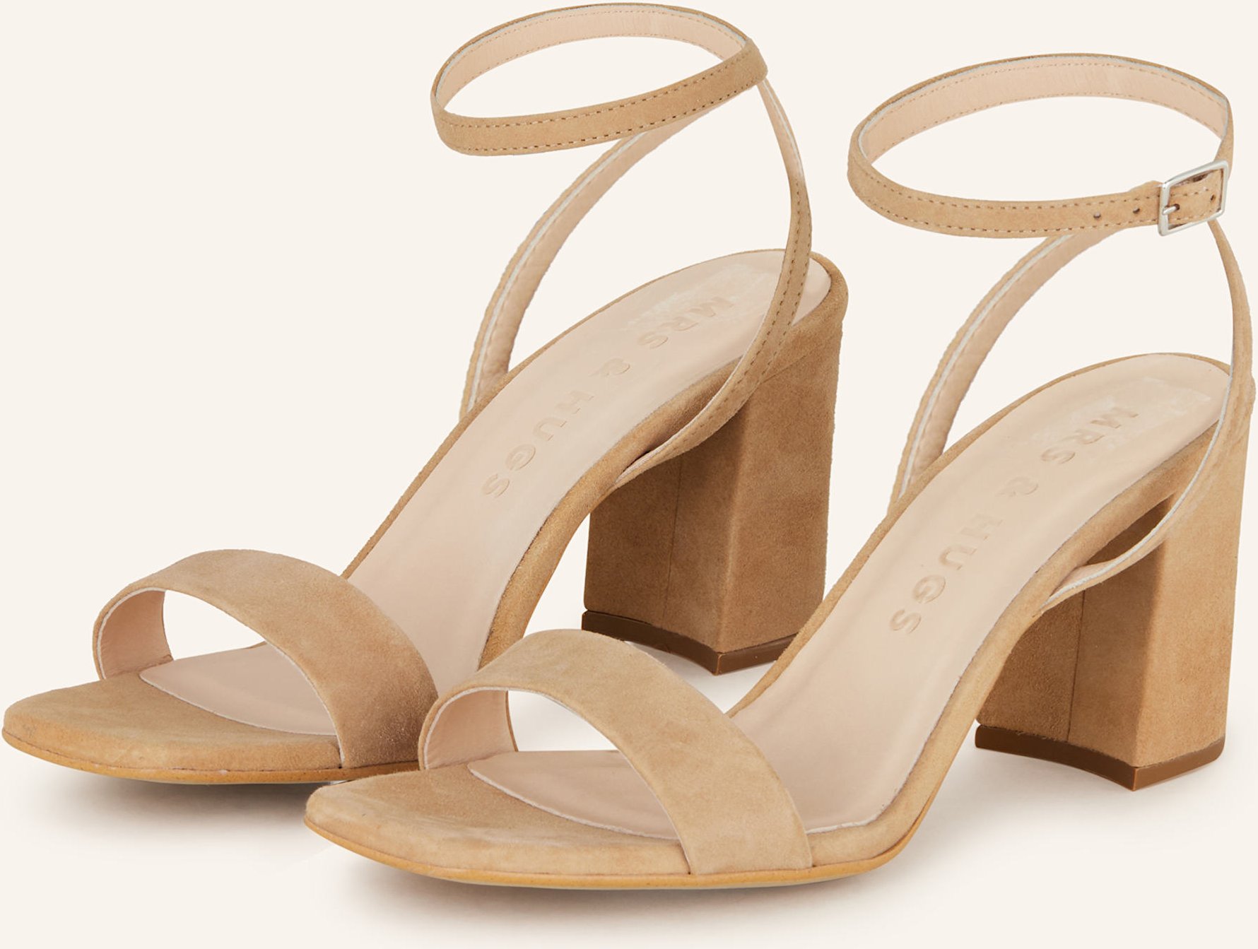 Mrs & Hugs Sandaletten beige