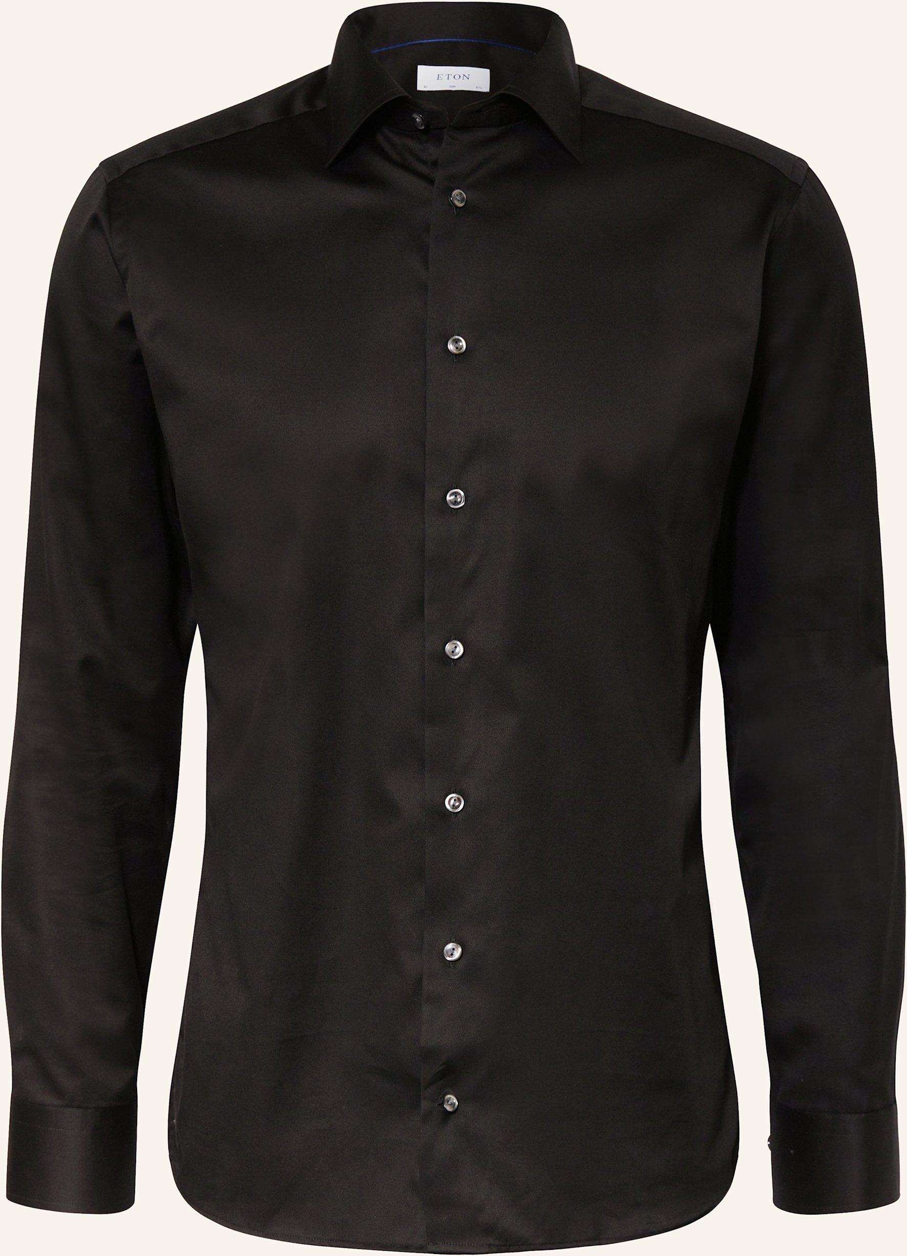 Thumbnail - Eton Hemd Slim Fit schwarz