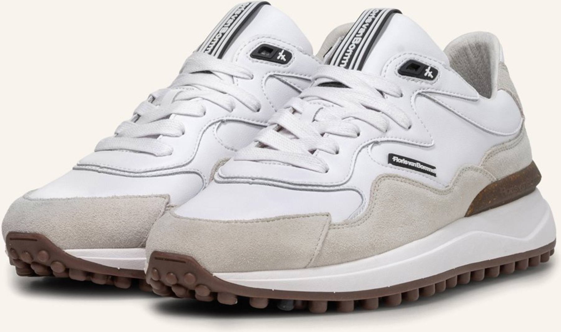 Floris Van Bommel Sneaker Noppi 50 weiss