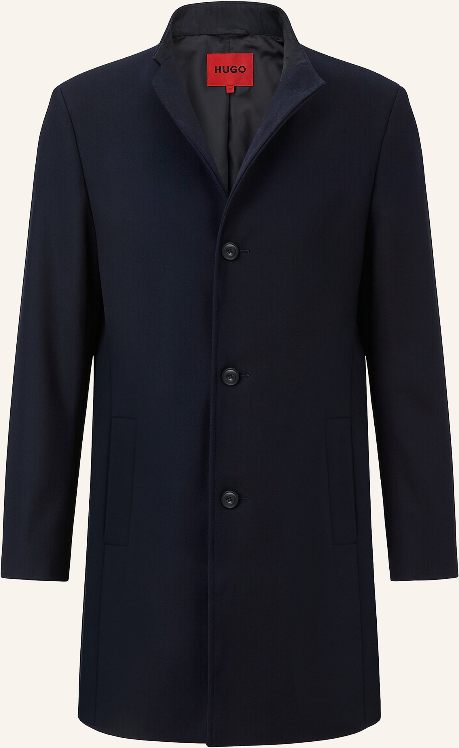 Hugo Wollmantel Mintrax blau