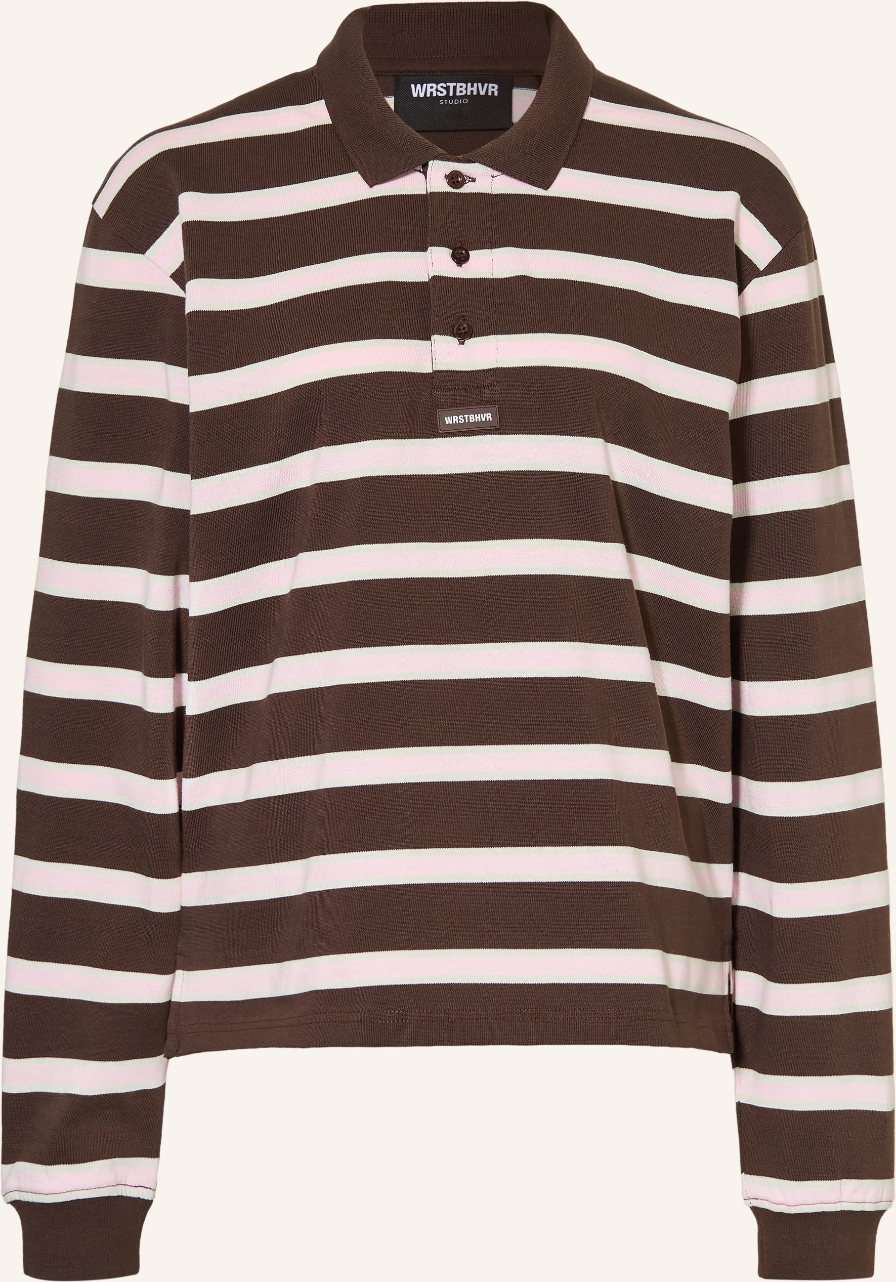 Wrstbhvr Jersey-Poloshirt Seth braun