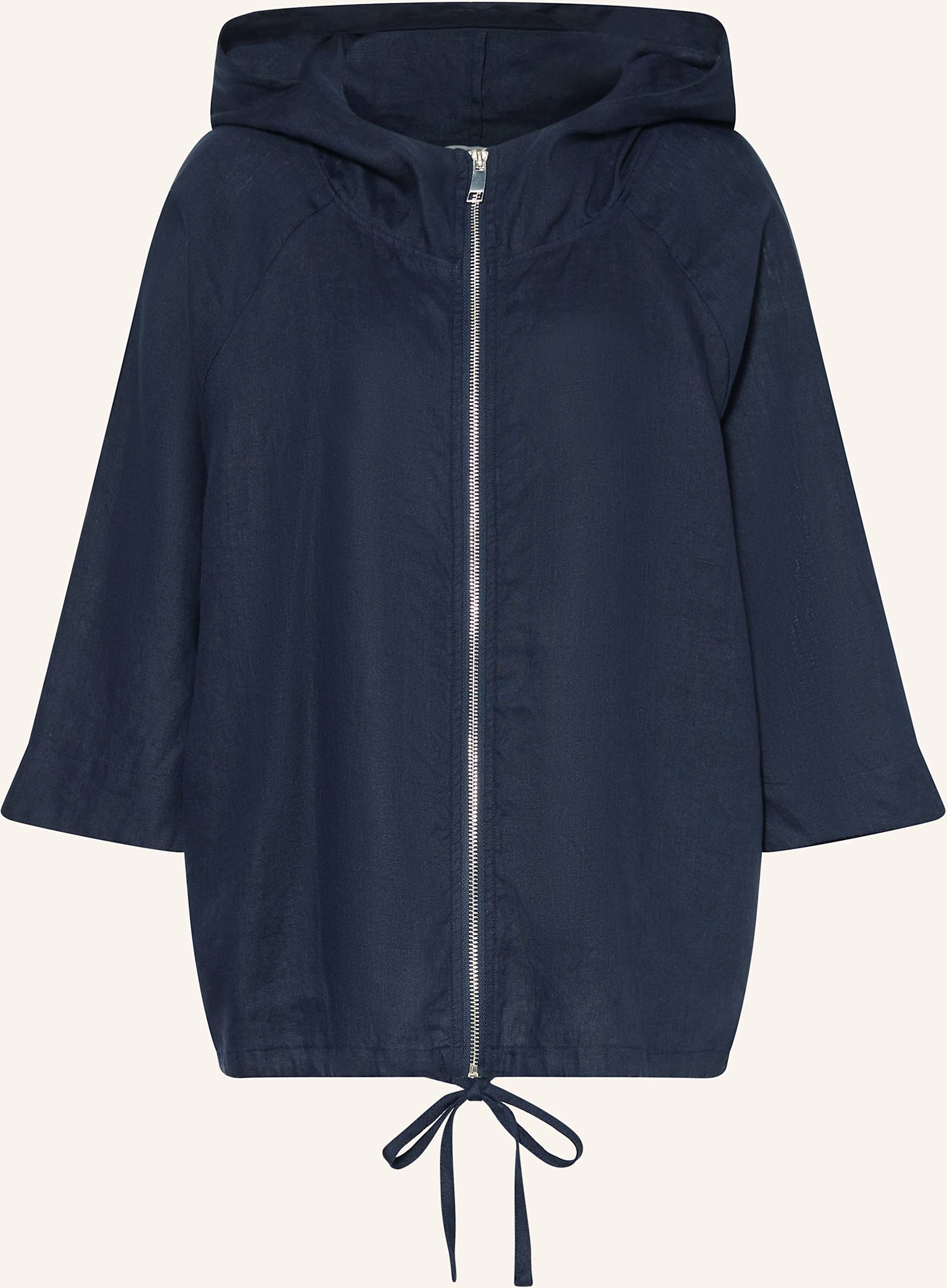 Lilienfels Overjacket Aus Leinen blau