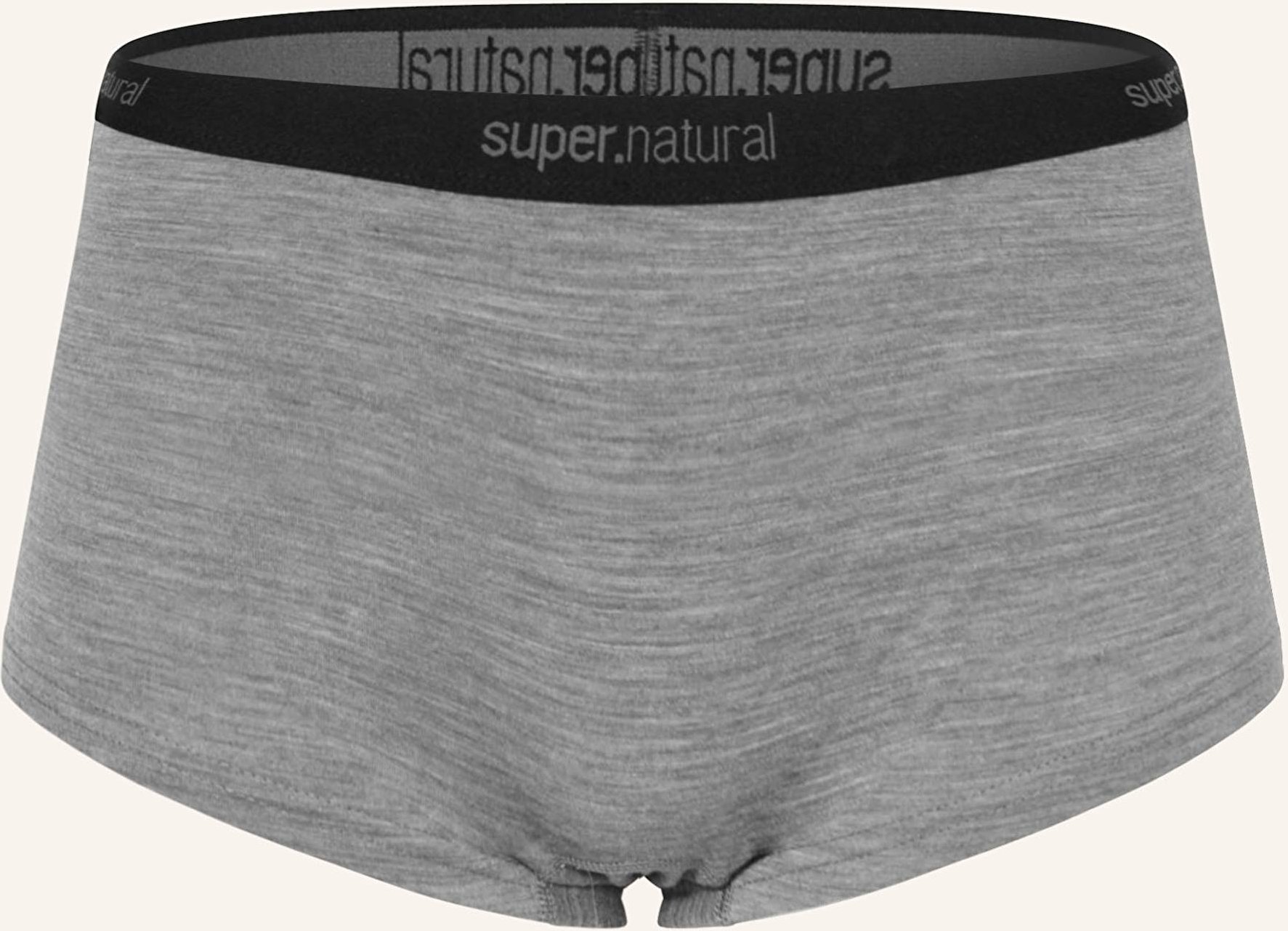 Super.Natural Funktionswäsche-Panty tundra175 Boyfriend Mit Merinowolle grau