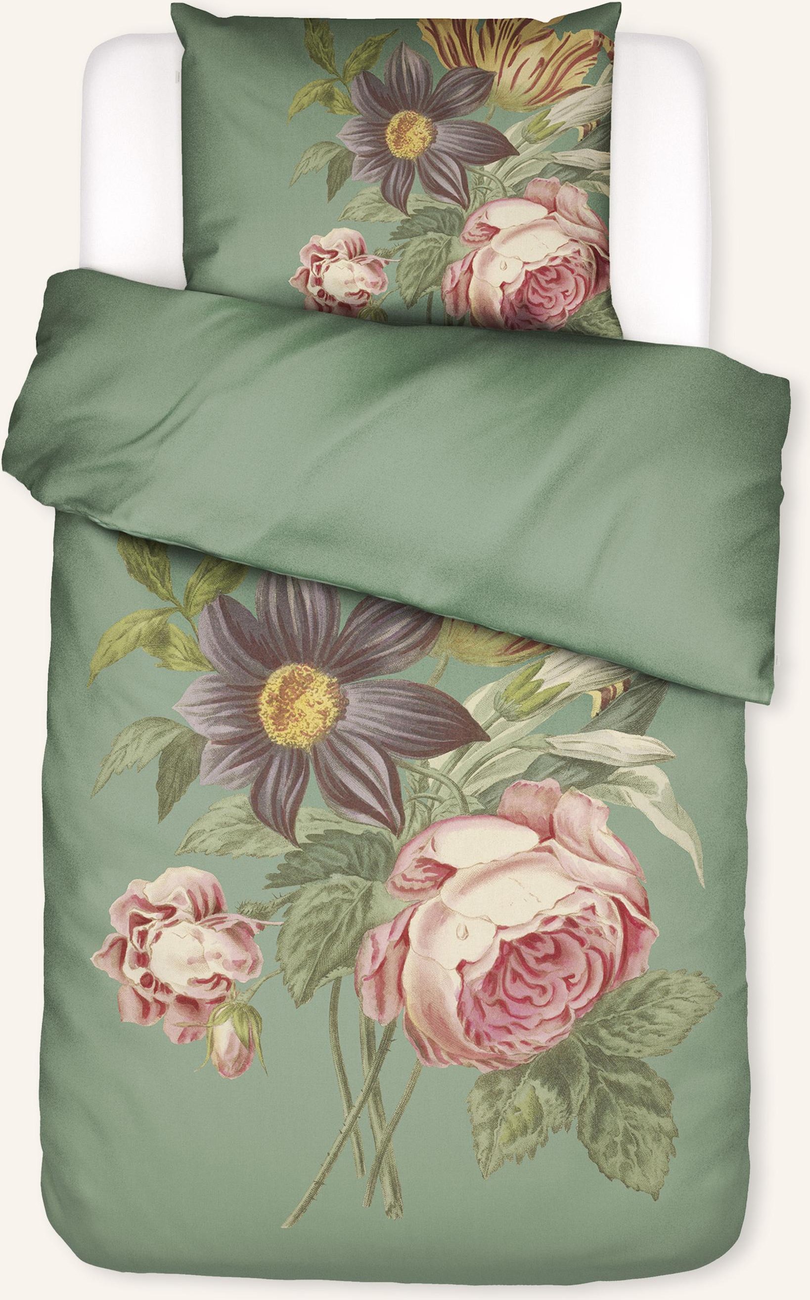 Essenza Bettwäsche Madia gruen