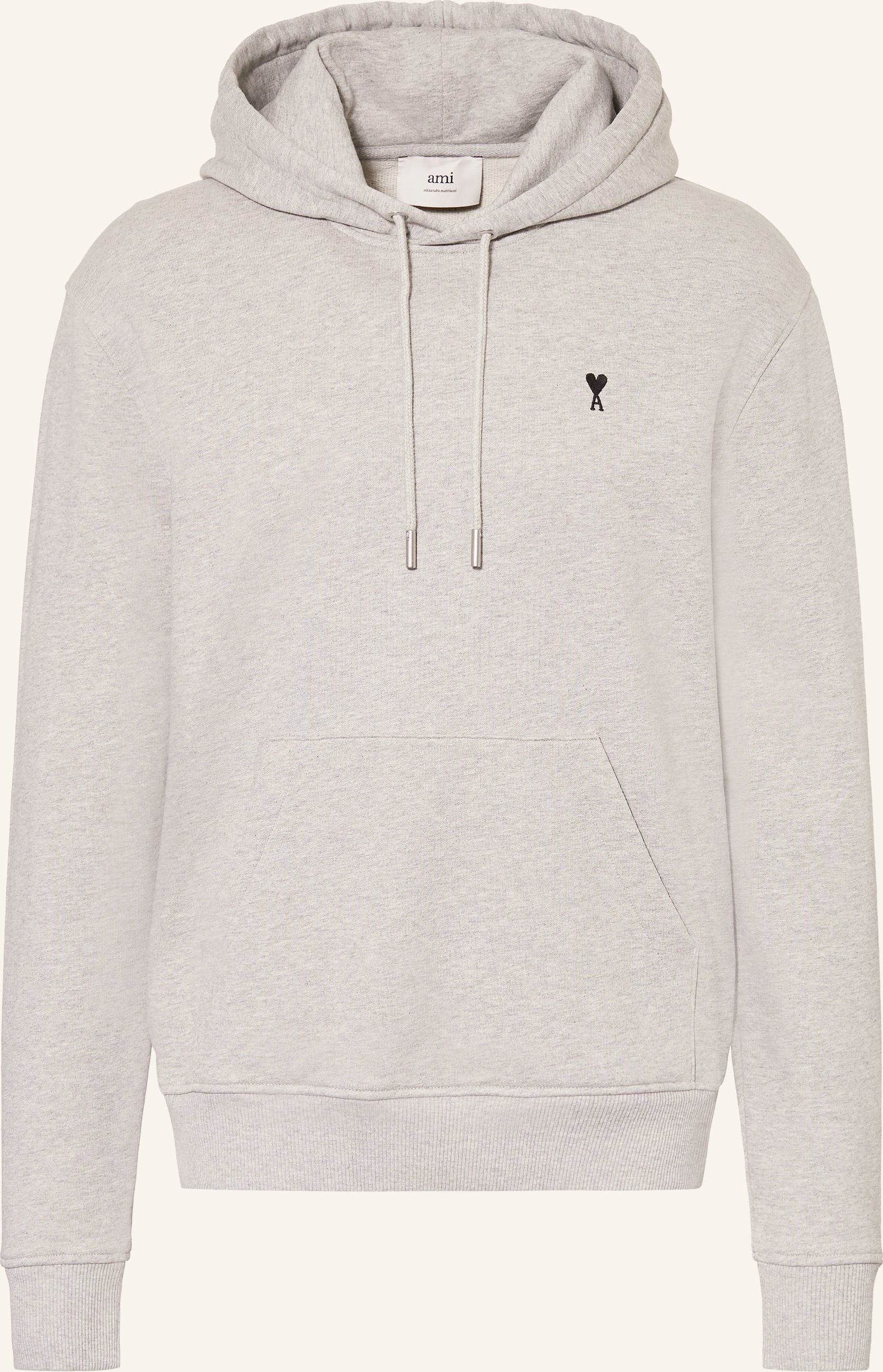 Ami Paris Hoodie grau