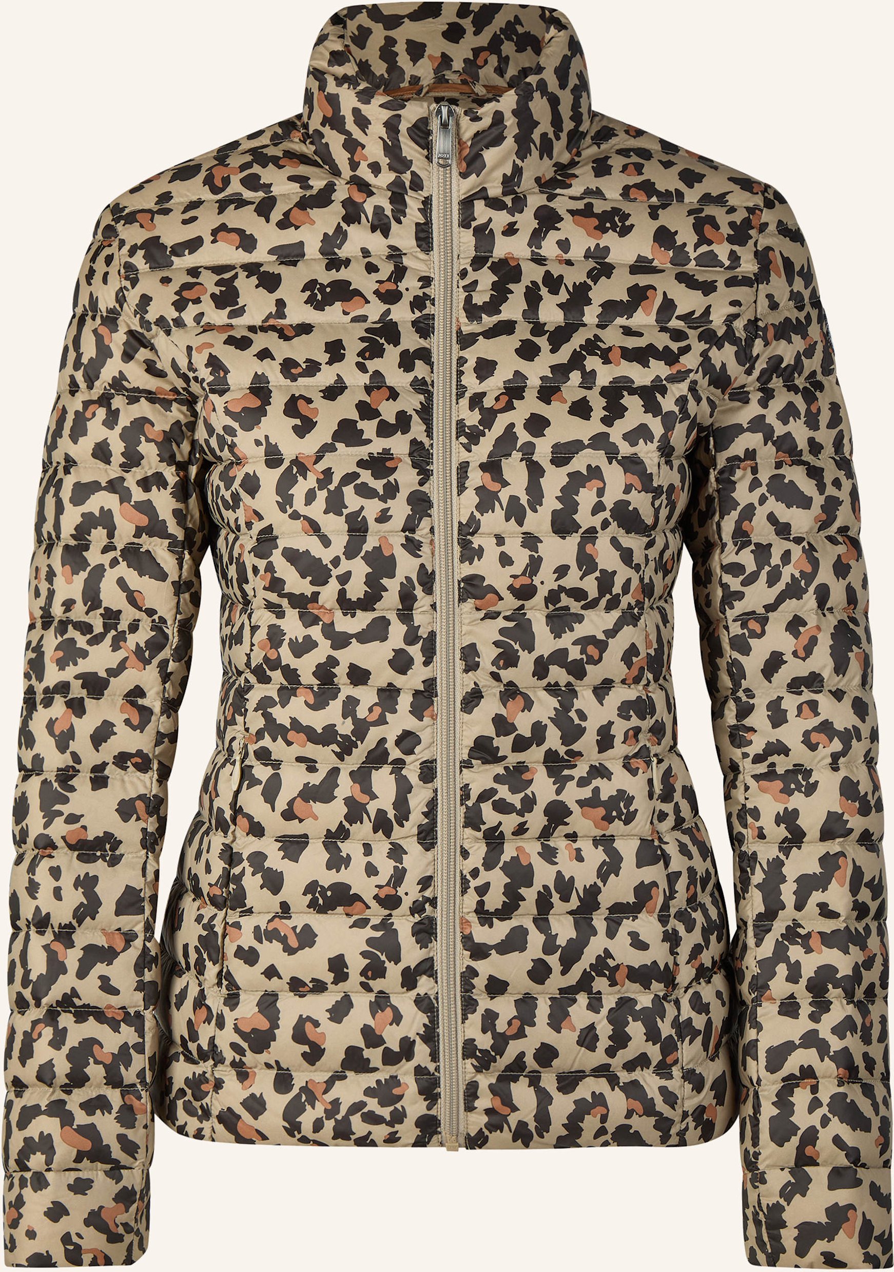 Jott Lightweight-Daunenjacke Cha Print beige