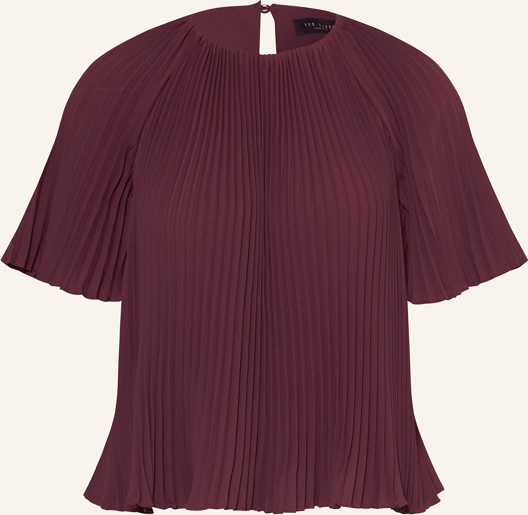 Thumbnail - Ted Baker Blusenshirt Agara Mit Plissees rot