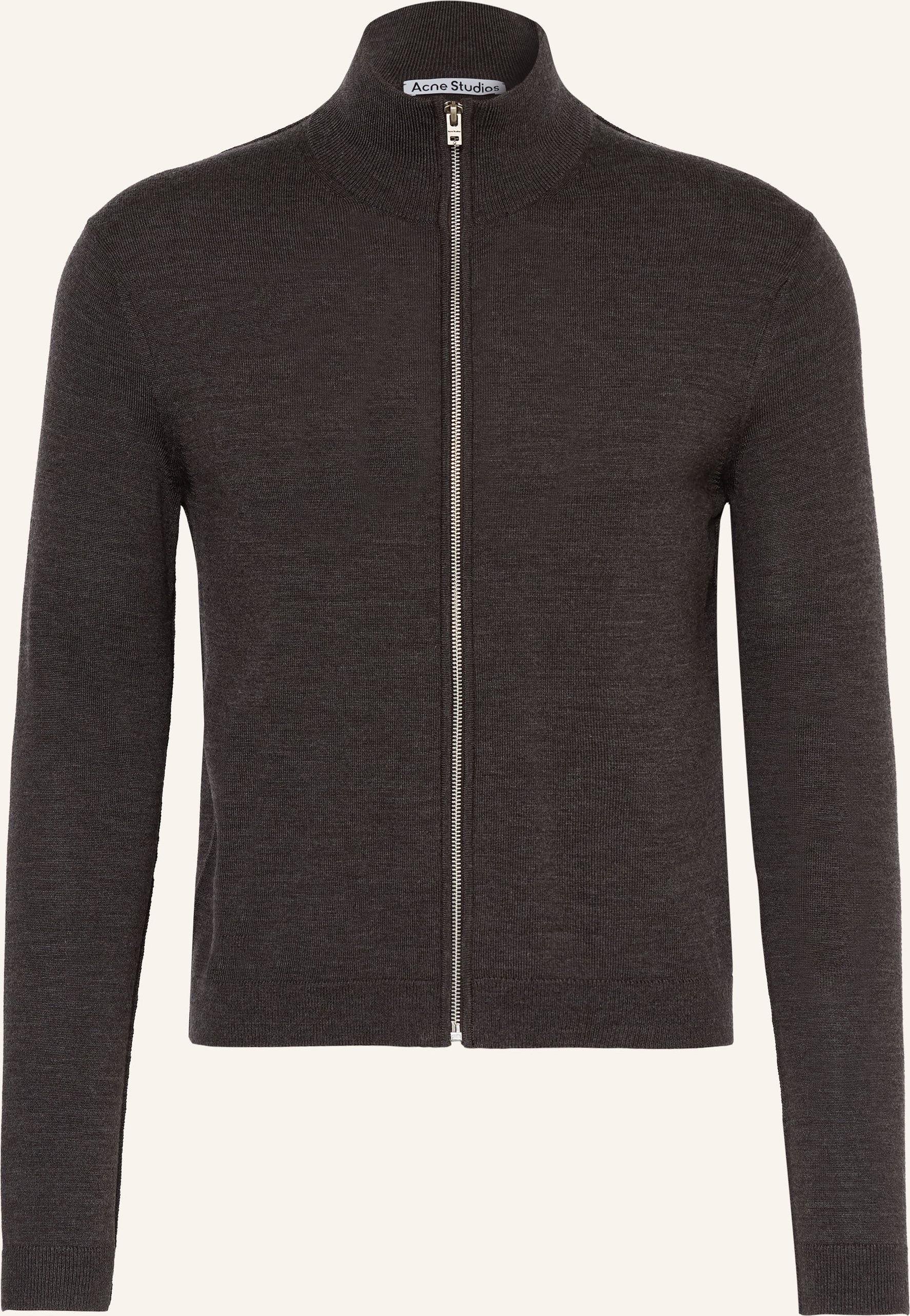 Acne Studios Strickjacke grau