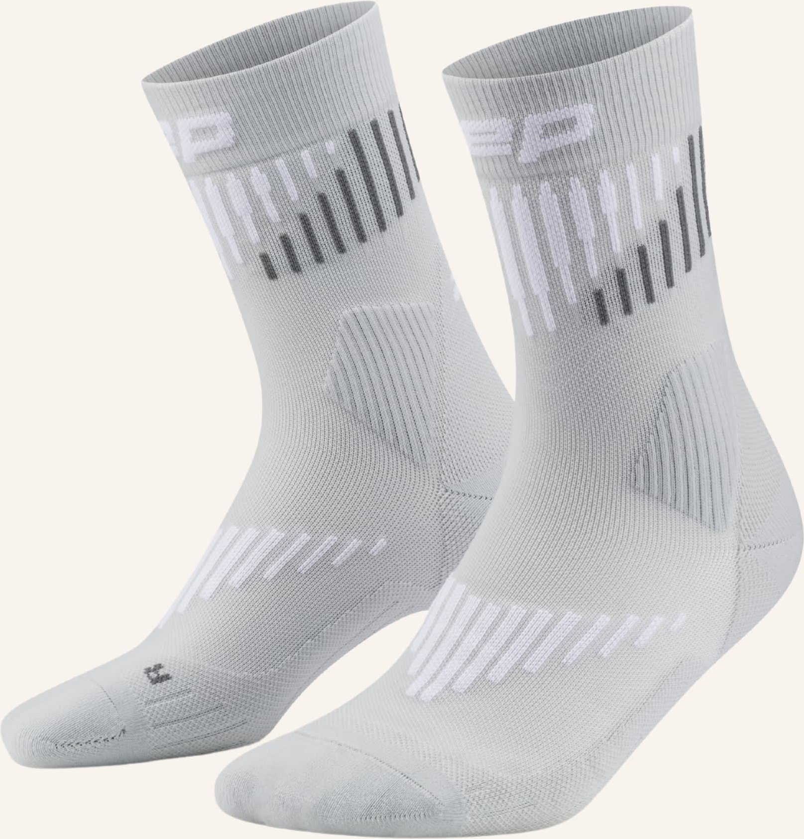 Thumbnail - Cep Cep Cep Core Run Merino Socks, Mid Cut, 3.0, Women grau