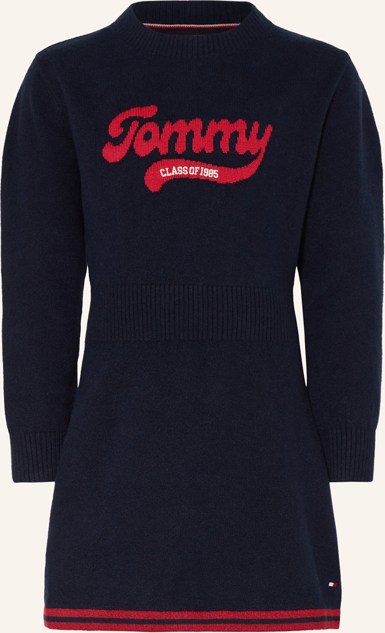 Thumbnail - Tommy Hilfiger Strickkleid blau