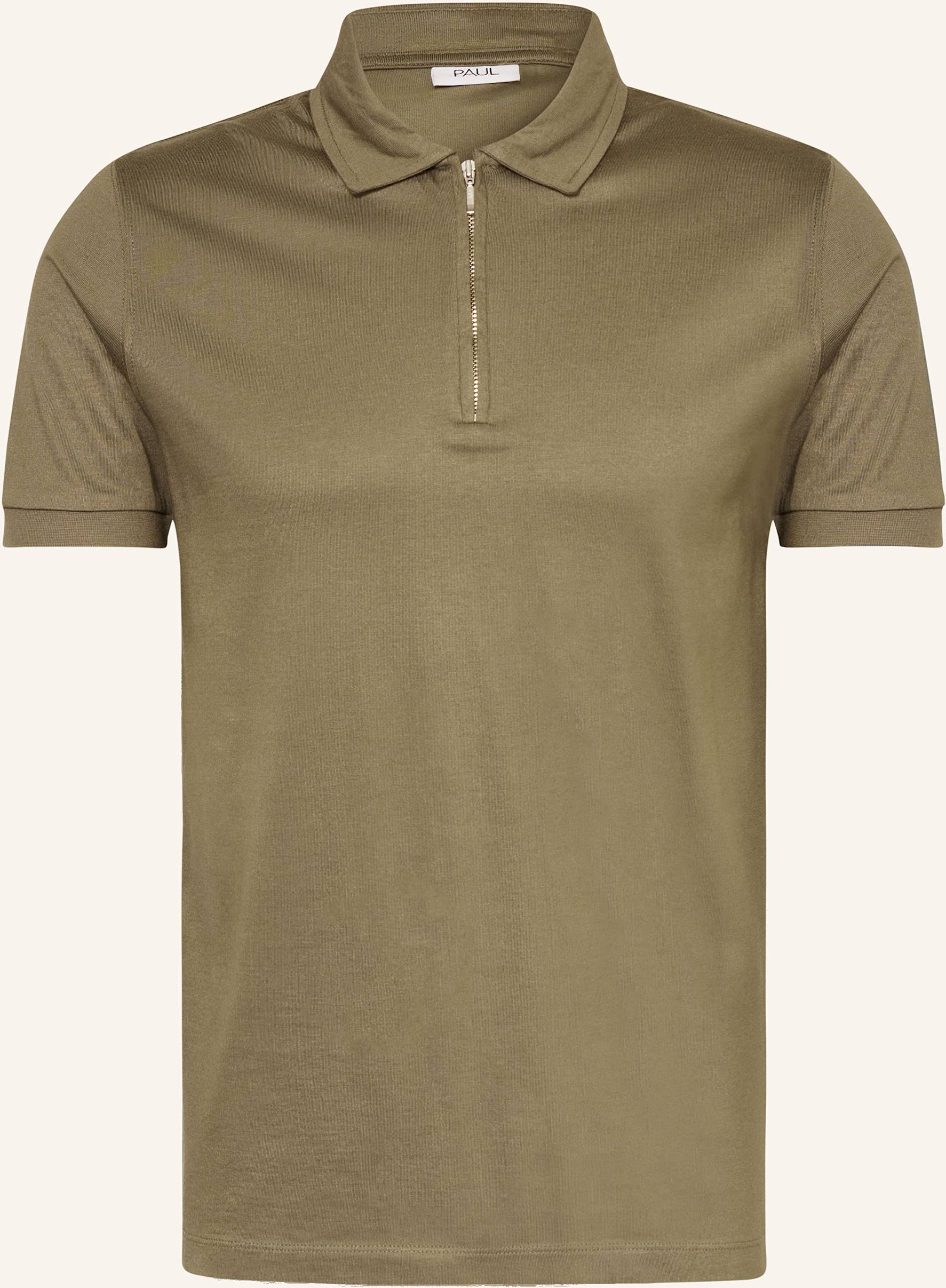 Paul Jersey-Poloshirt gruen