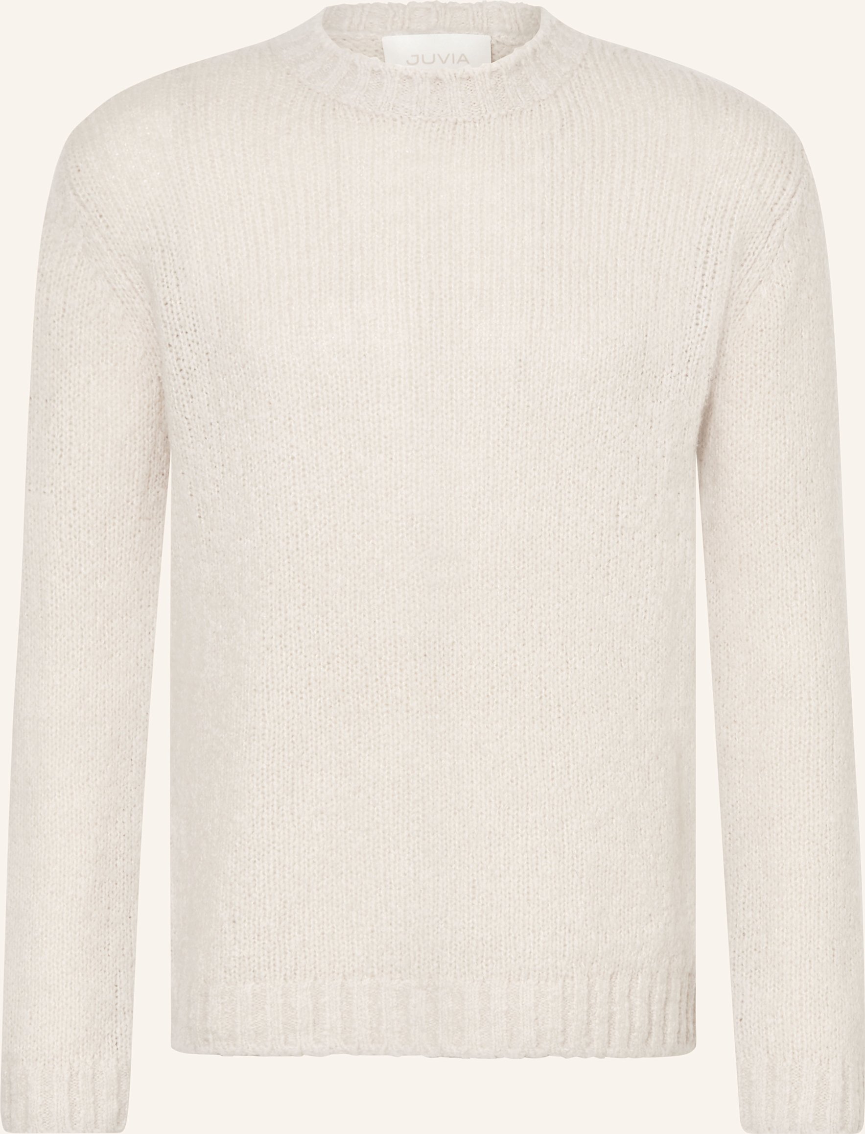 Juvia Pullover Robert Aus Merinowolle weiss