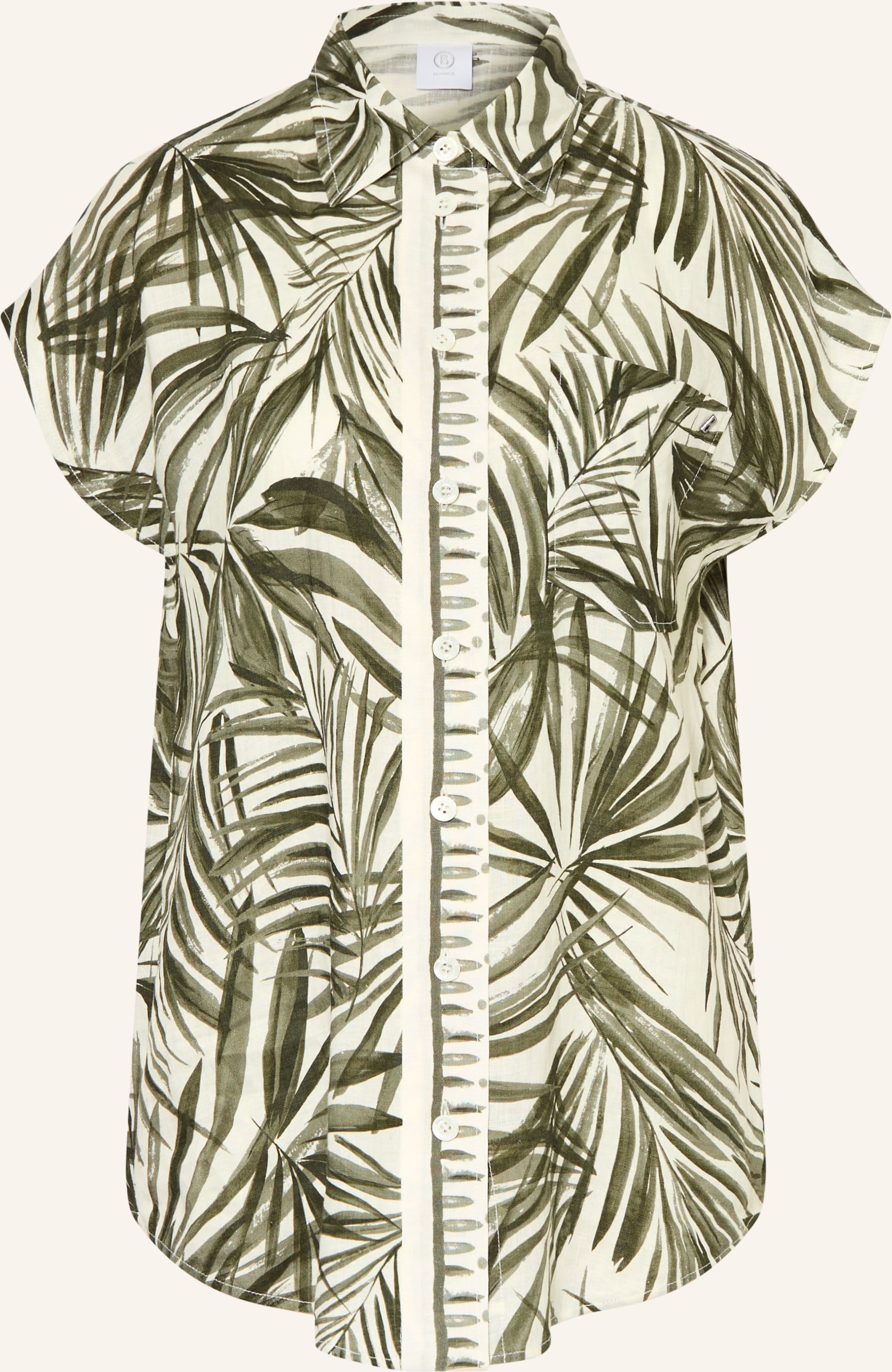 Bogner Hemdbluse Charlet Aus Leinen gruen