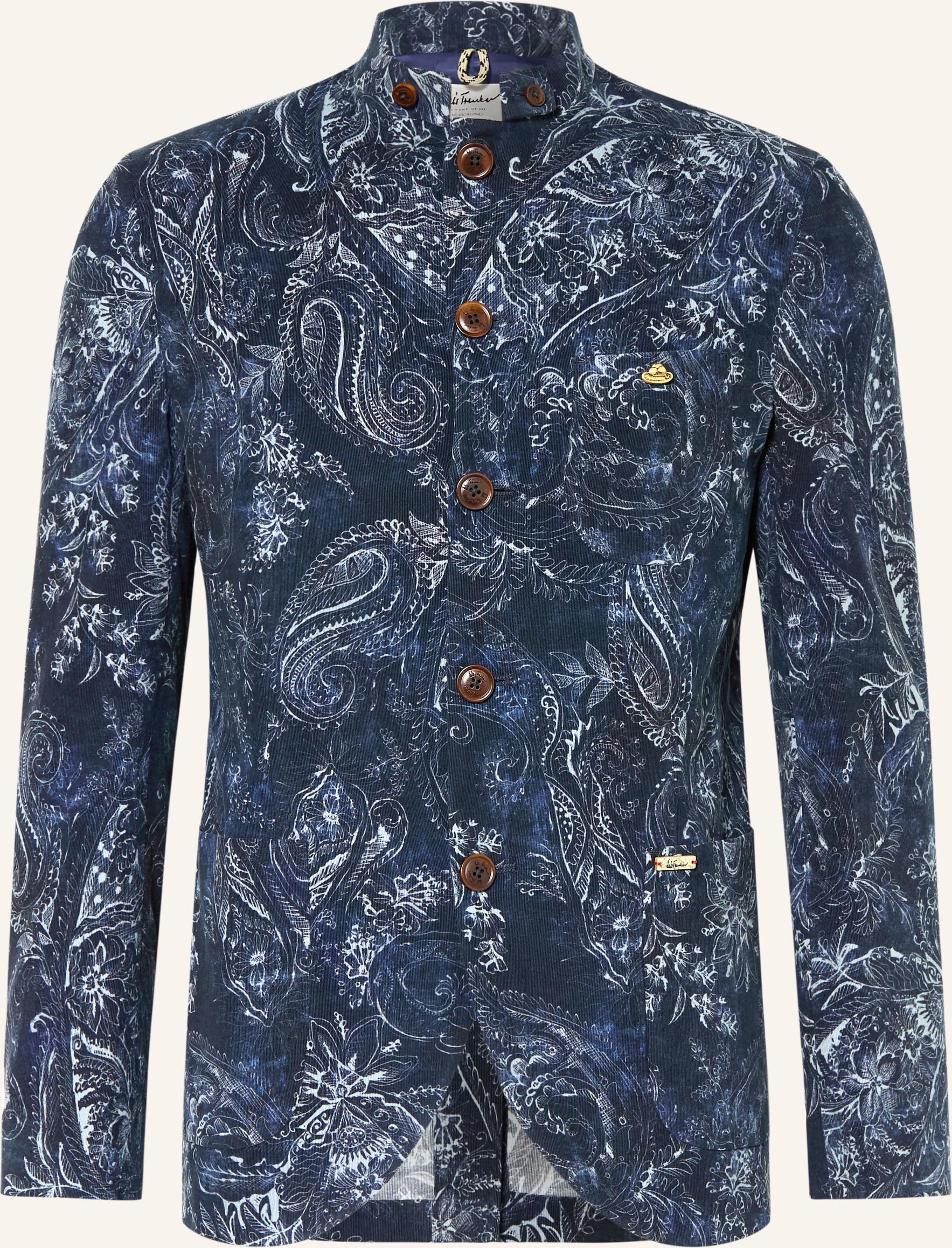 Luis Trenker Cordjanker Lusandro blau